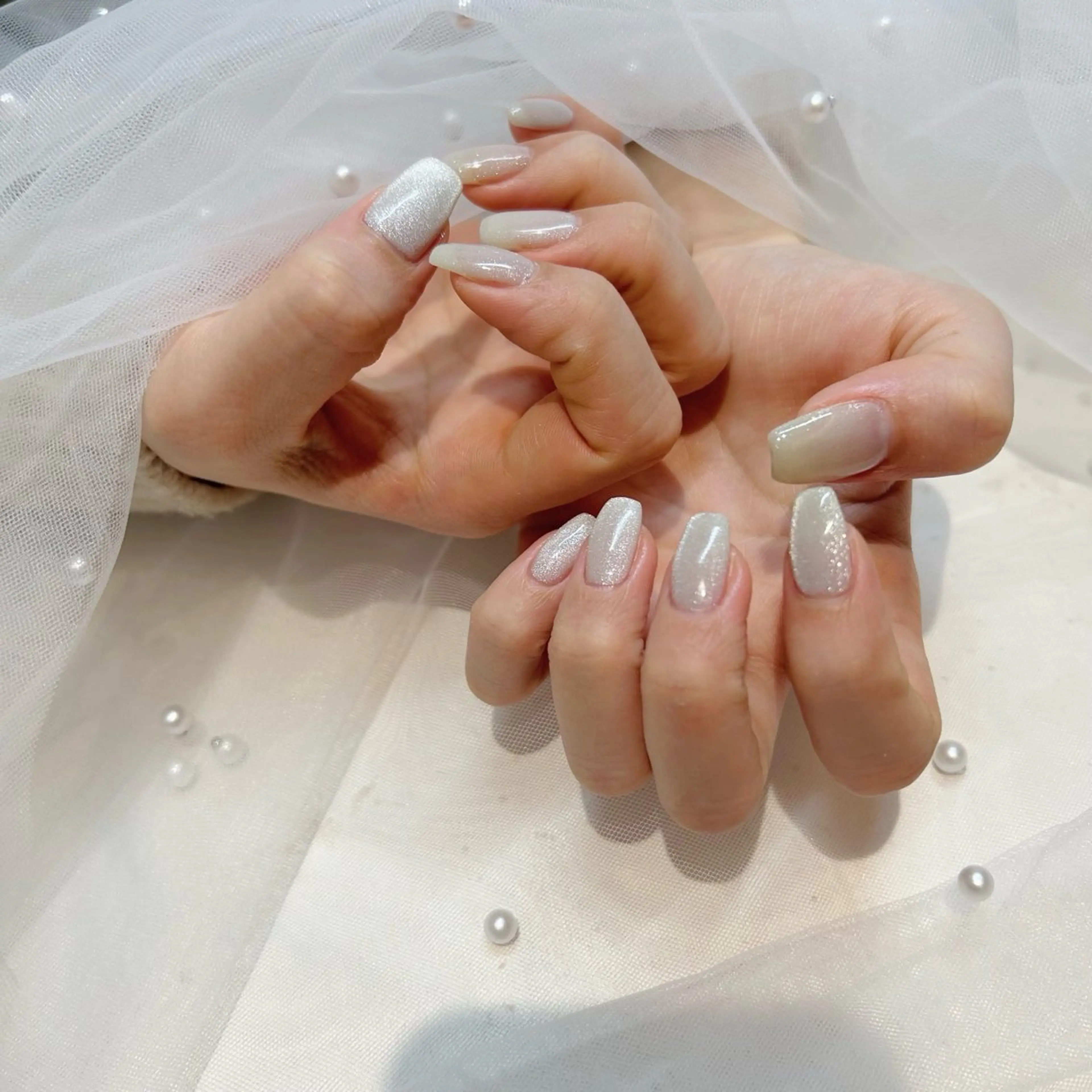 ネイル ハンドネイル マグネット/心斎橋 LoLo.カレラのネイルデザイン