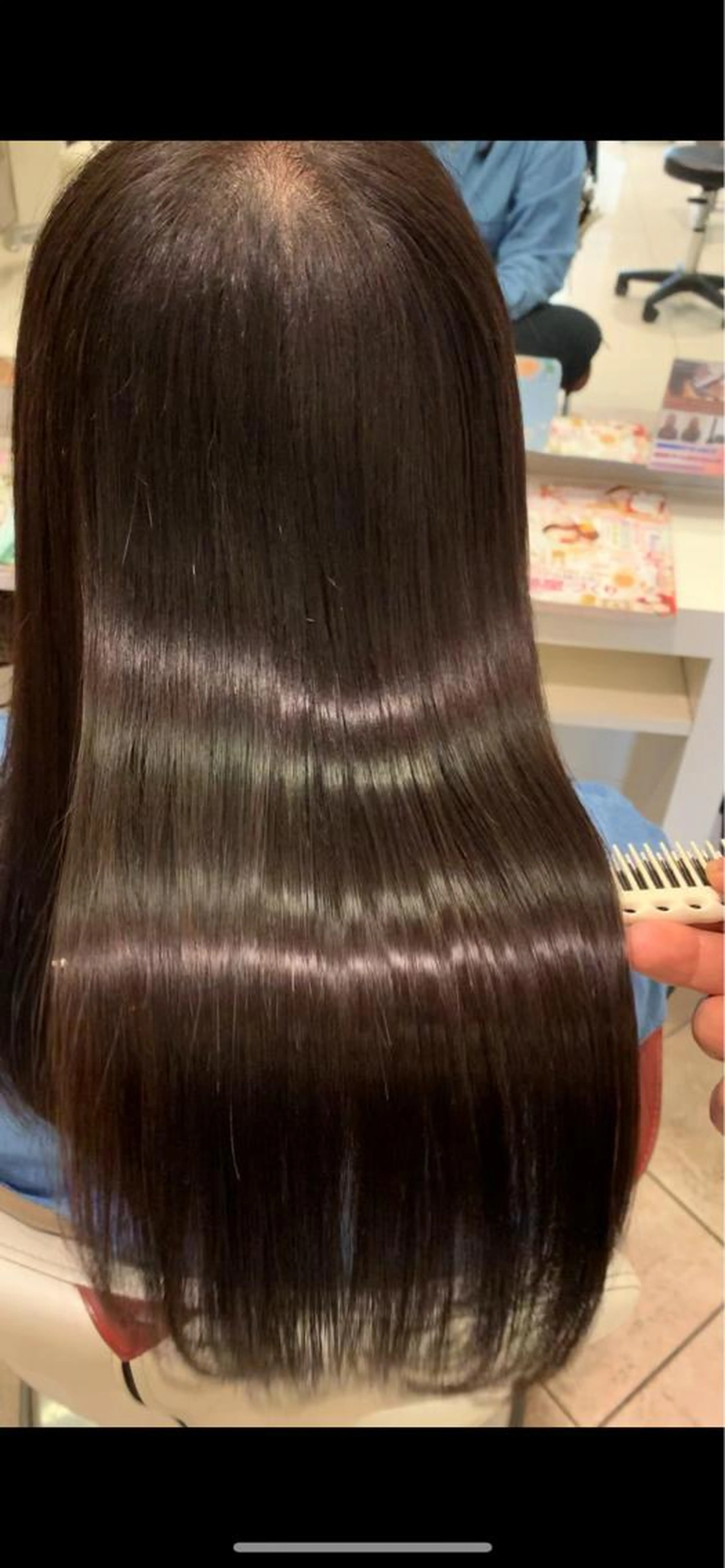 【ご新規様✨美髪縮毛矯正✨】いままでの縮毛矯正とは違うワンランク上の美髪矯正になります！※カットなしトリートメント付きの写真