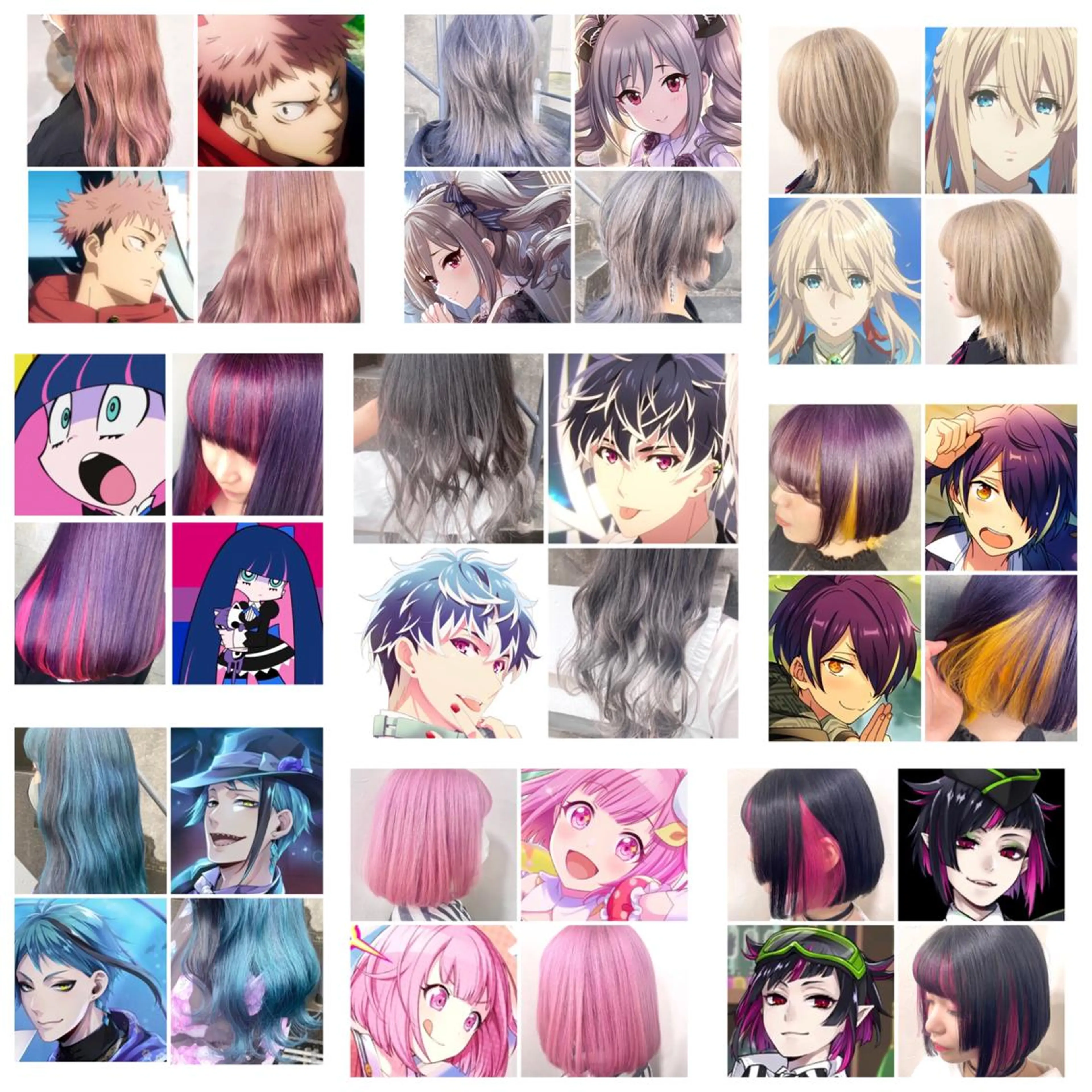 カラー ヘアカラー TSUNO🦖 派手髪/オタク美容師のヘアスタイル