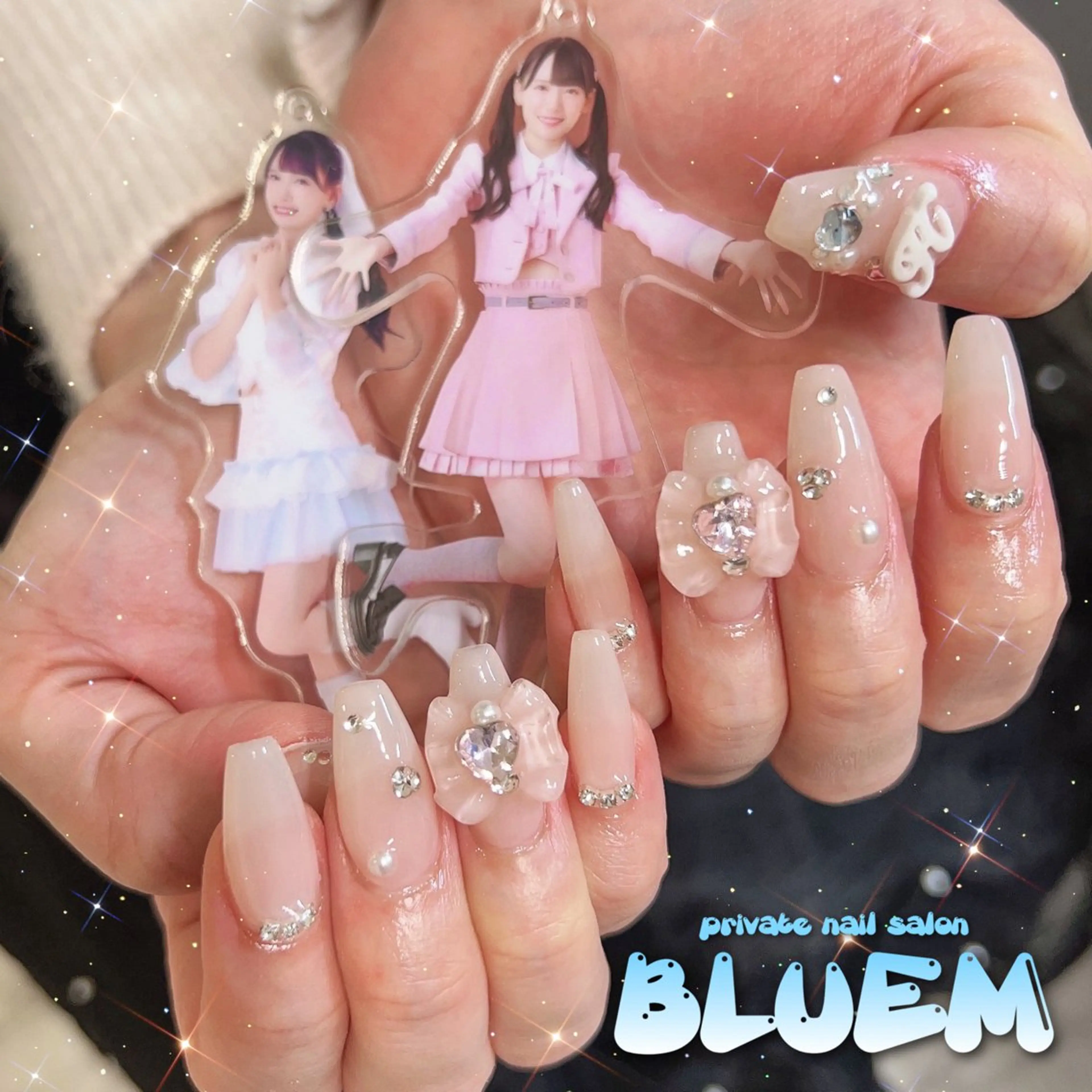 ネイル ハンドネイル BLUEM なな🐶のネイルデザイン