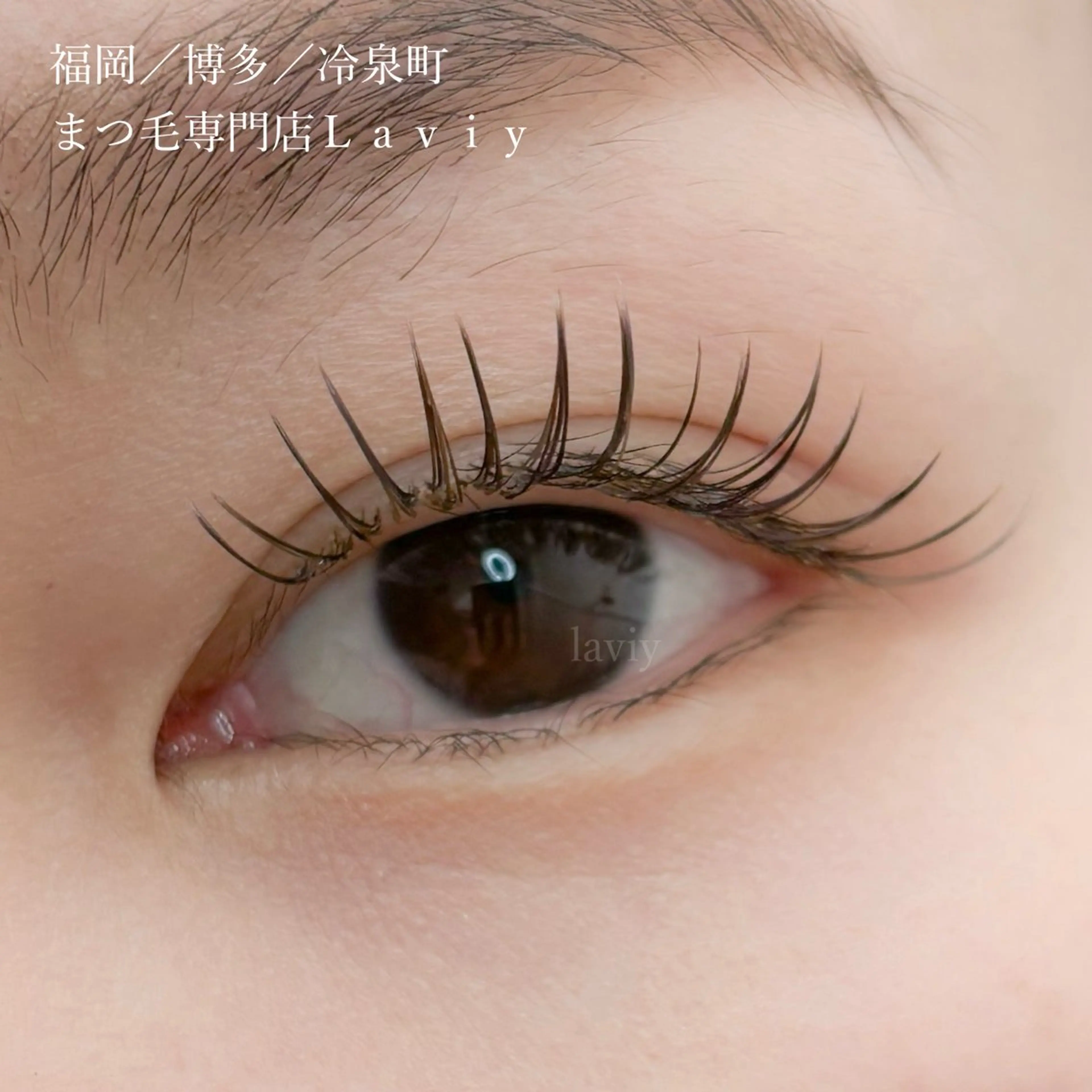 マツエク・マツパ カラーマツエク ラヴィー所属・マツエク専門店 Laviy博多の眉毛・アイブロウイメージ