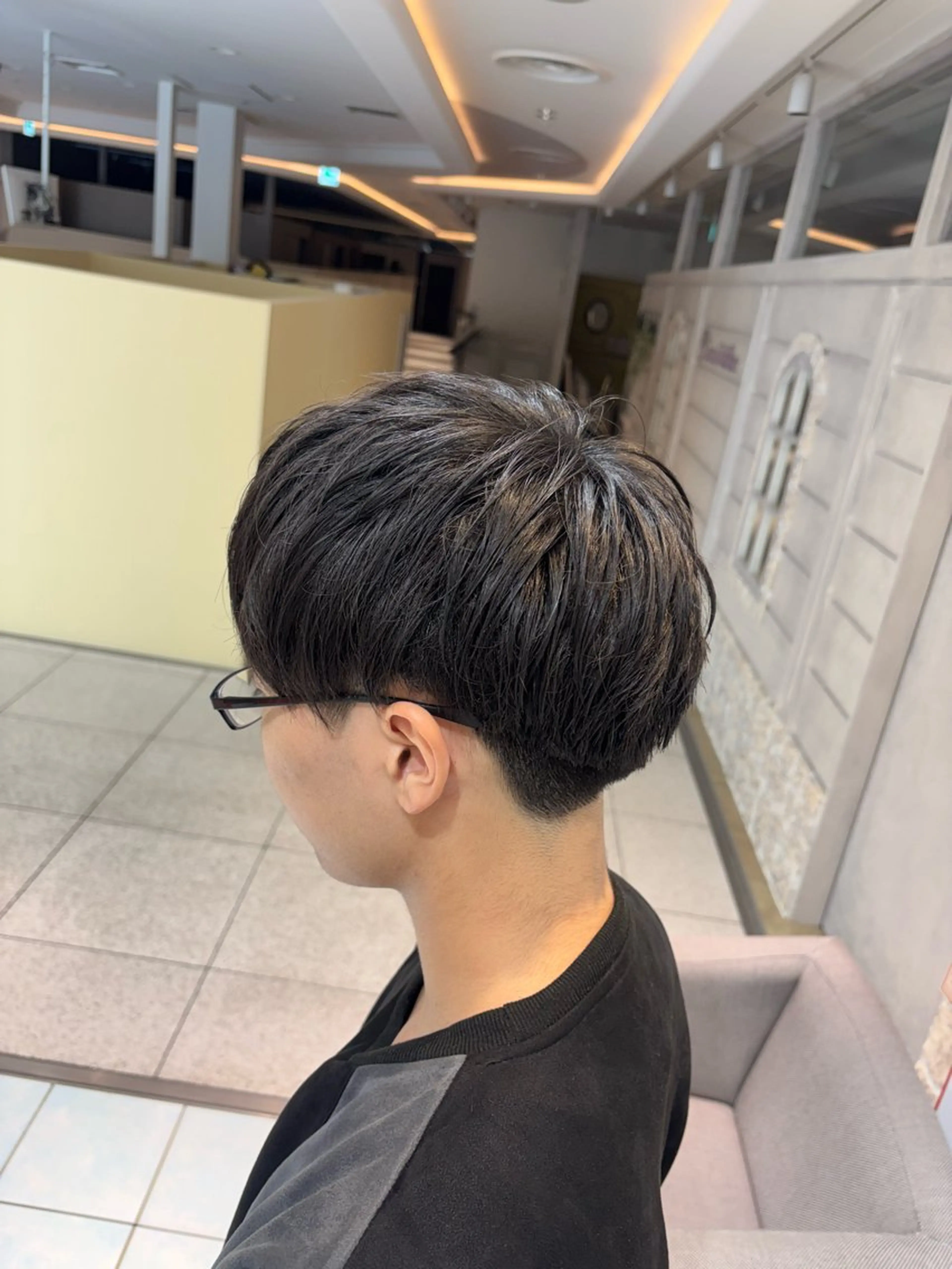 ショート メンズ 刈り上げ 藤田 海心のヘアスタイル