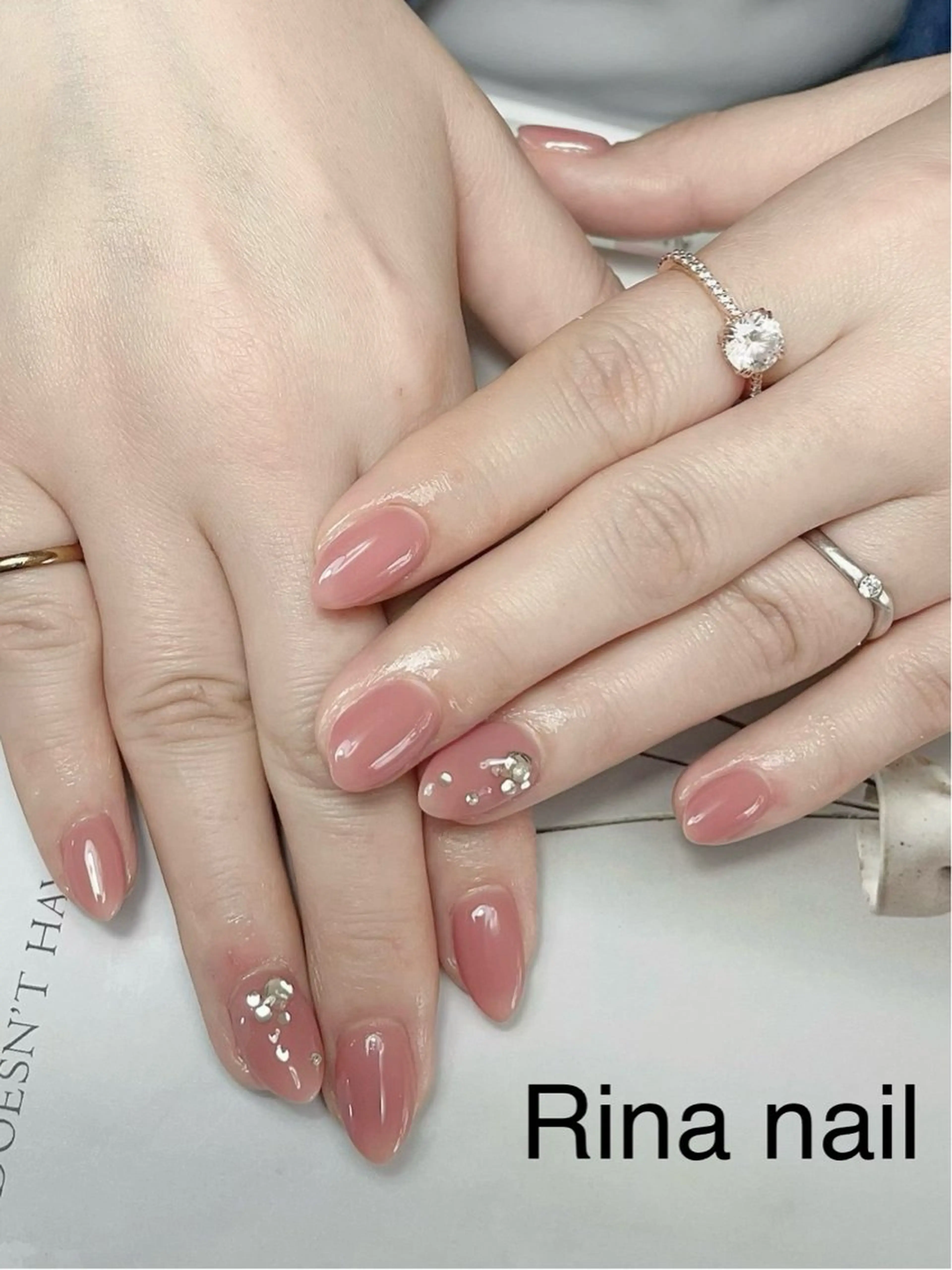 ネイル ハンドネイル リナネイルサロン 松戸八柱所属・リナ ネイルサロンのネイルデザイン