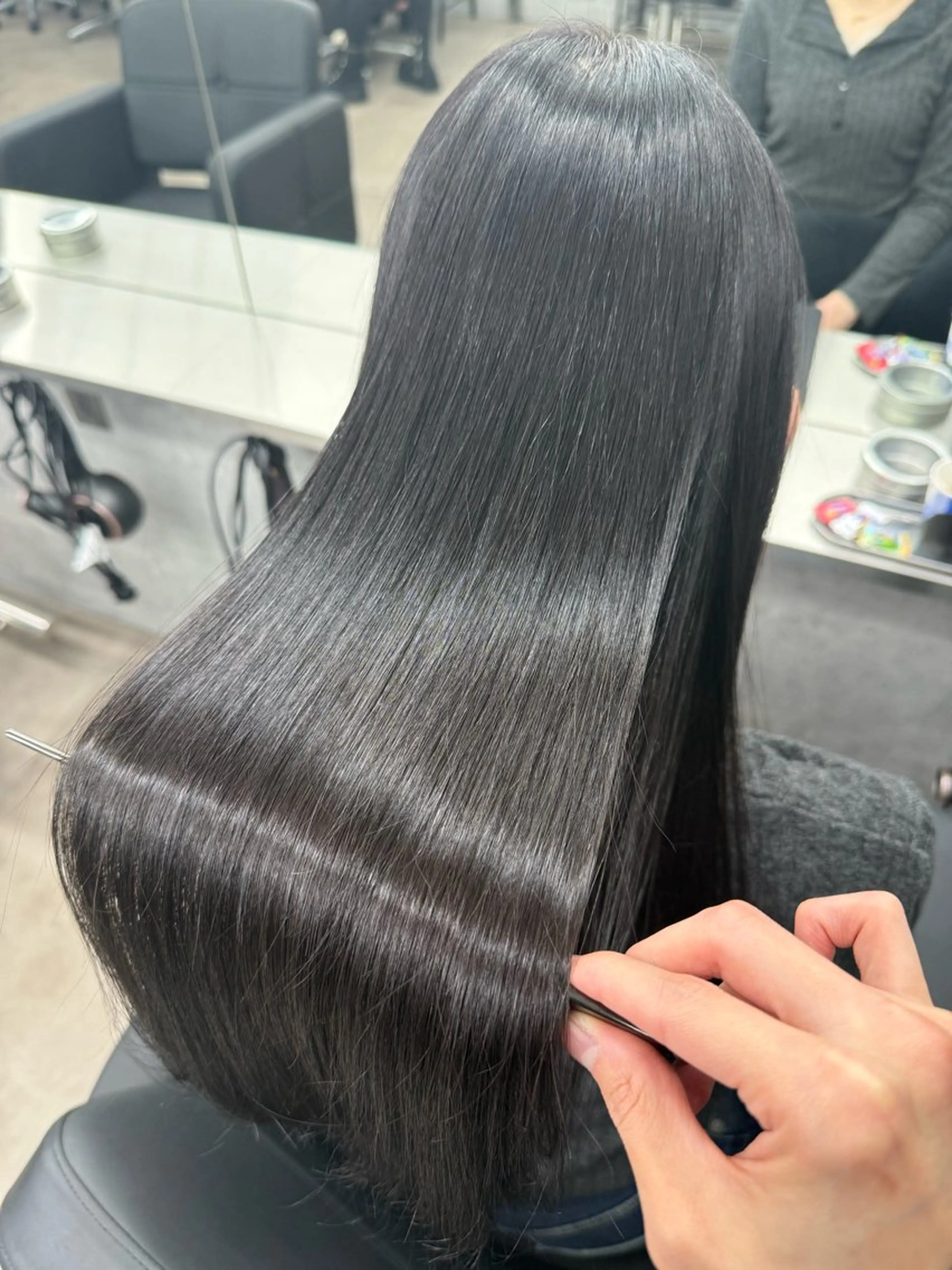 ロング 髪質改善・縮毛矯正 Taijuのヘアスタイル