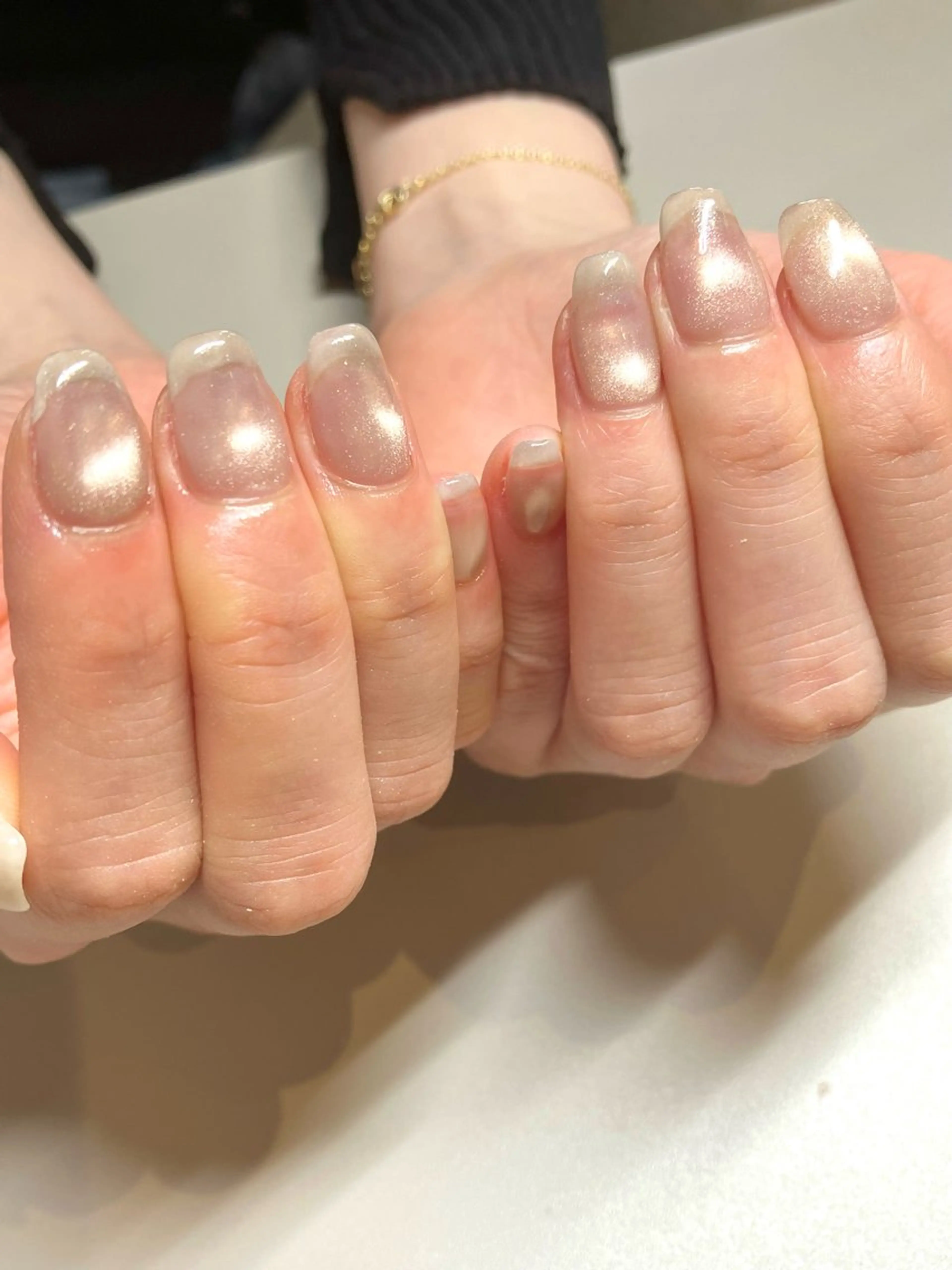 ネイル マグネットネイル オフィスネイル fun the nail ayakaのネイルデザイン