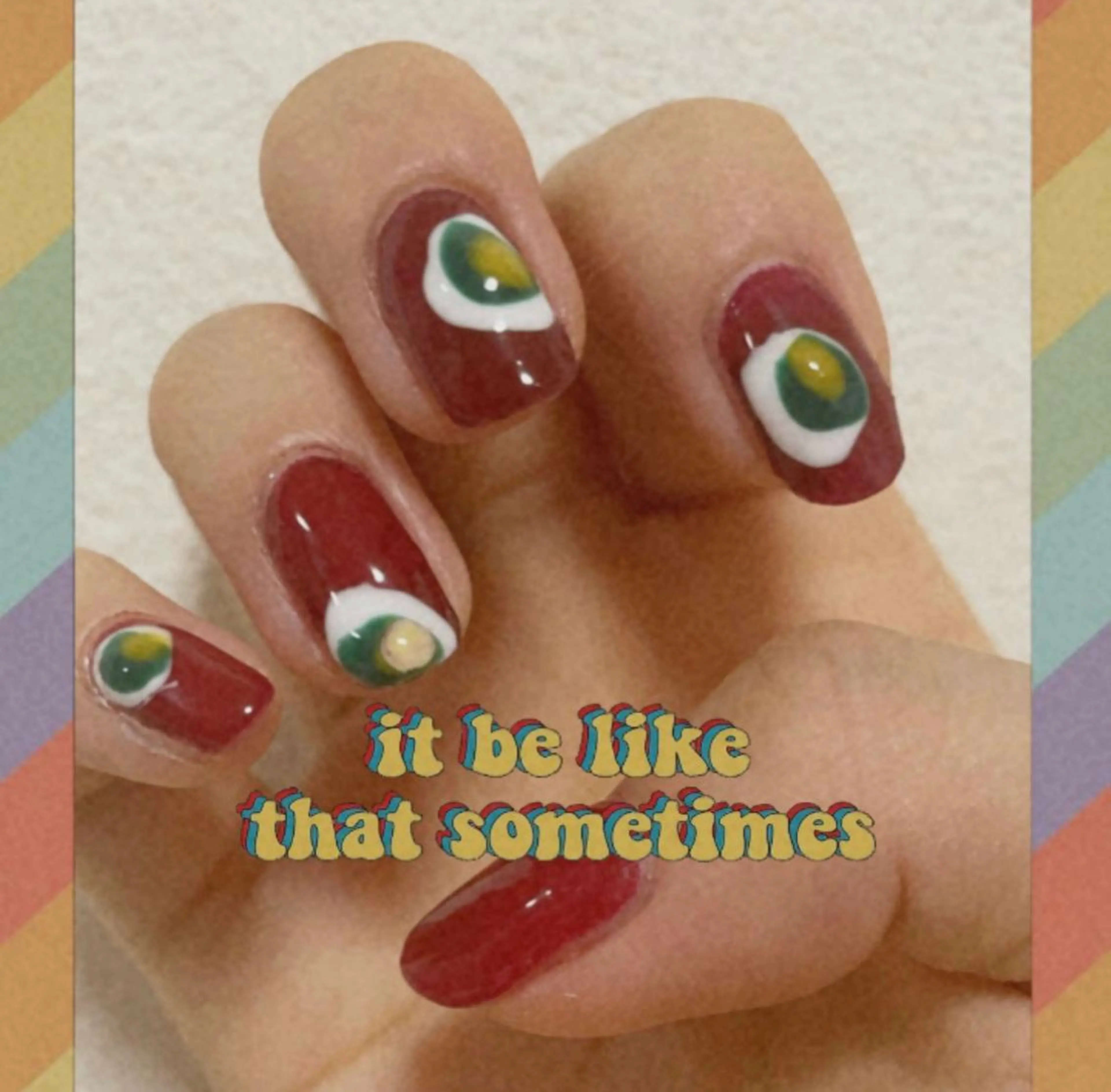 ネイル 栗田 ゆう子のネイルデザイン