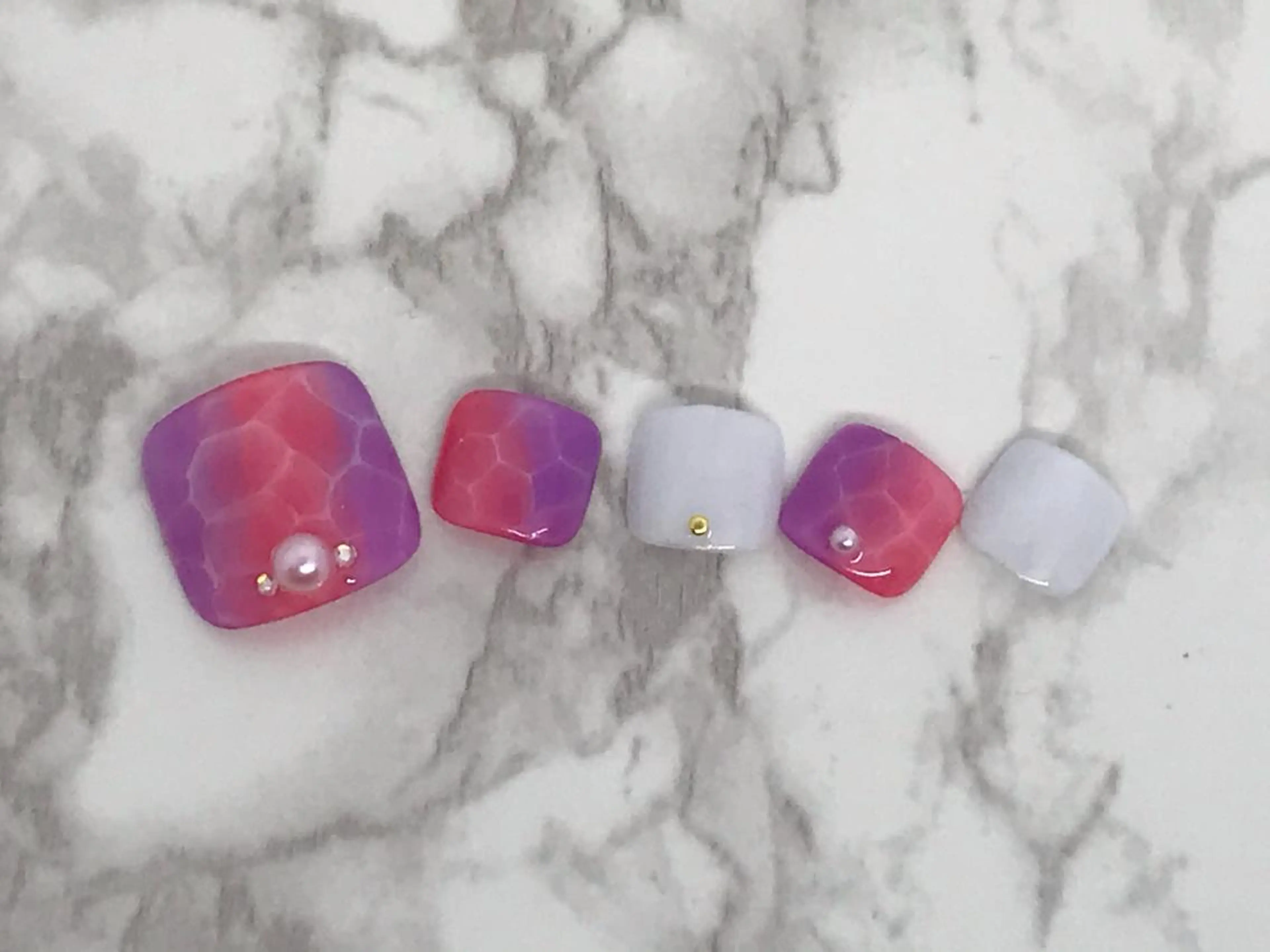 ネイル フットネイル Ribbon 佐野店のネイルデザイン