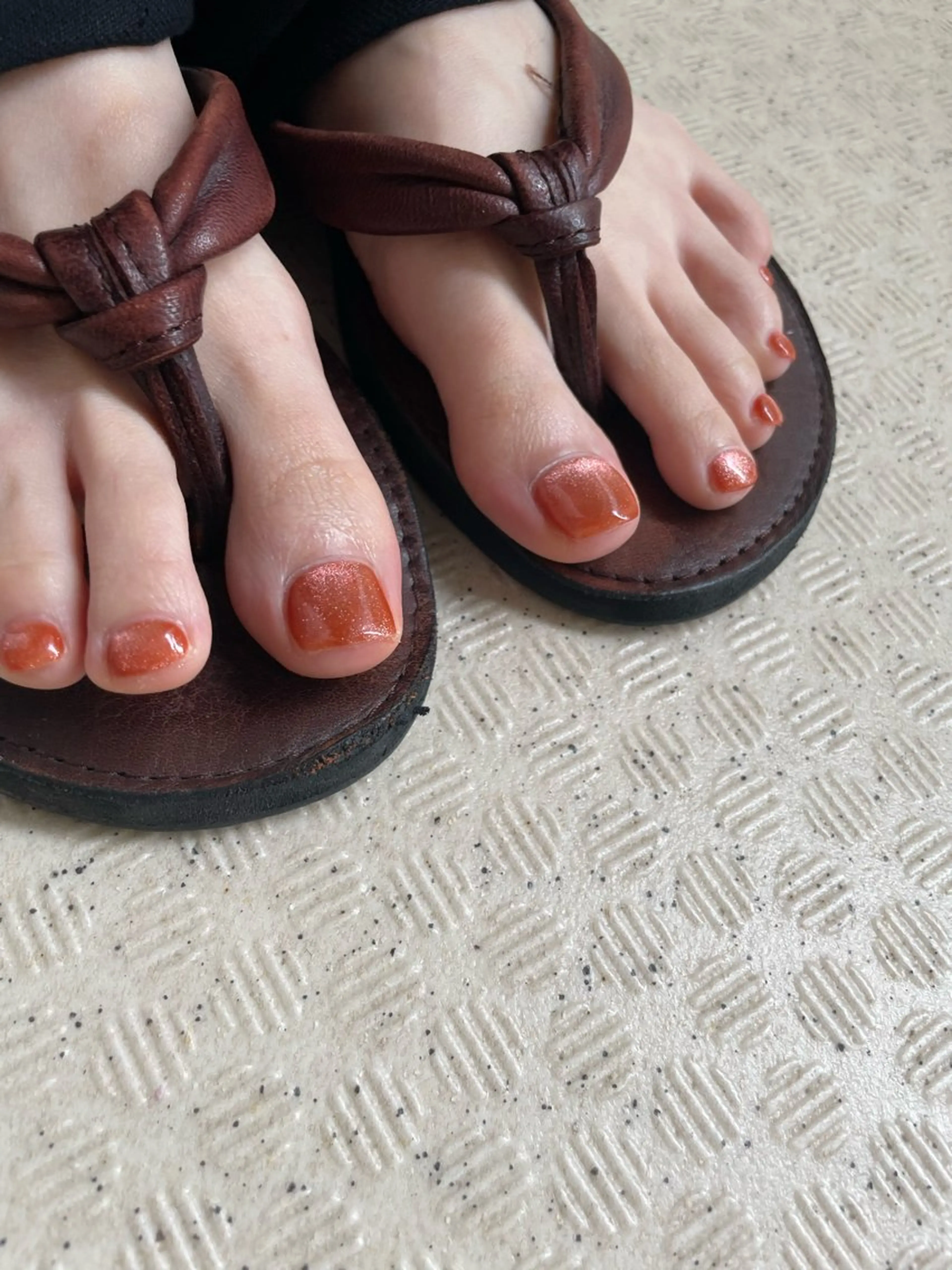 ネイル フットネイル 南里 葵のネイルデザイン