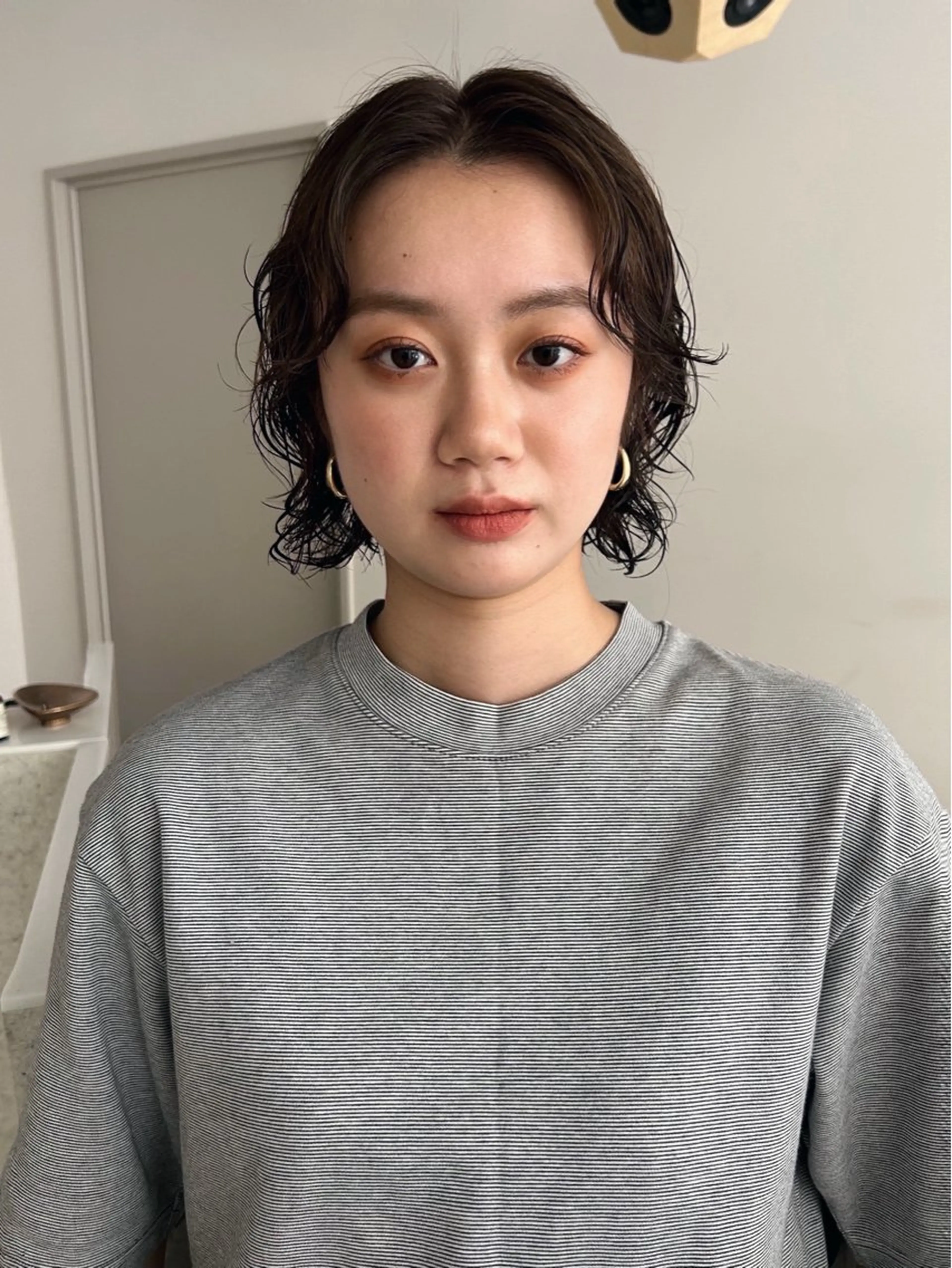 ショート カラー パーマ aika/パーマ/ ショート/伏見のヘアスタイル