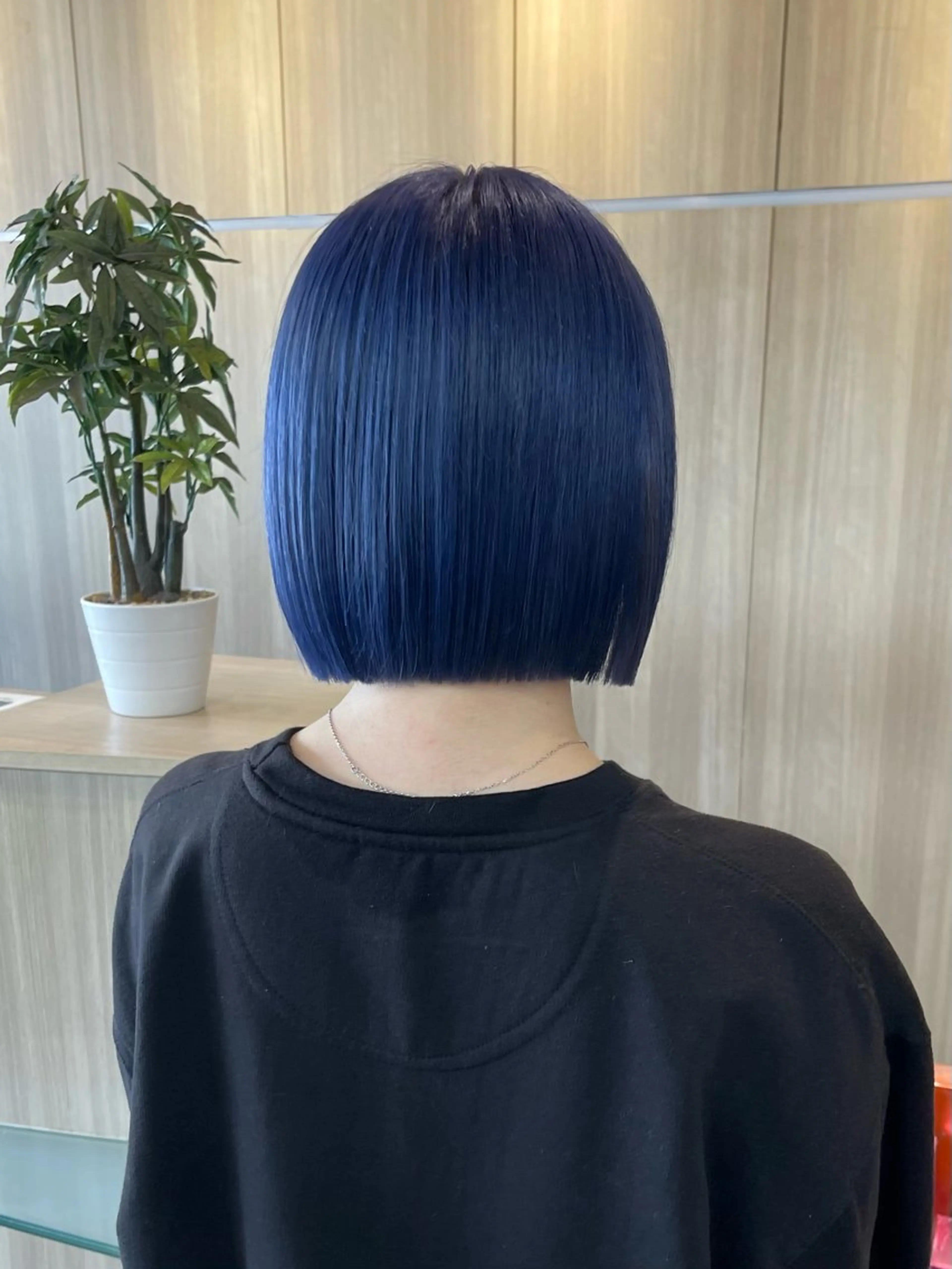 ミディアム カラー カット ヘアカラー トリートメント 野田頭 心🌿/ボブ レイヤー/艶カラーのヘアスタイル