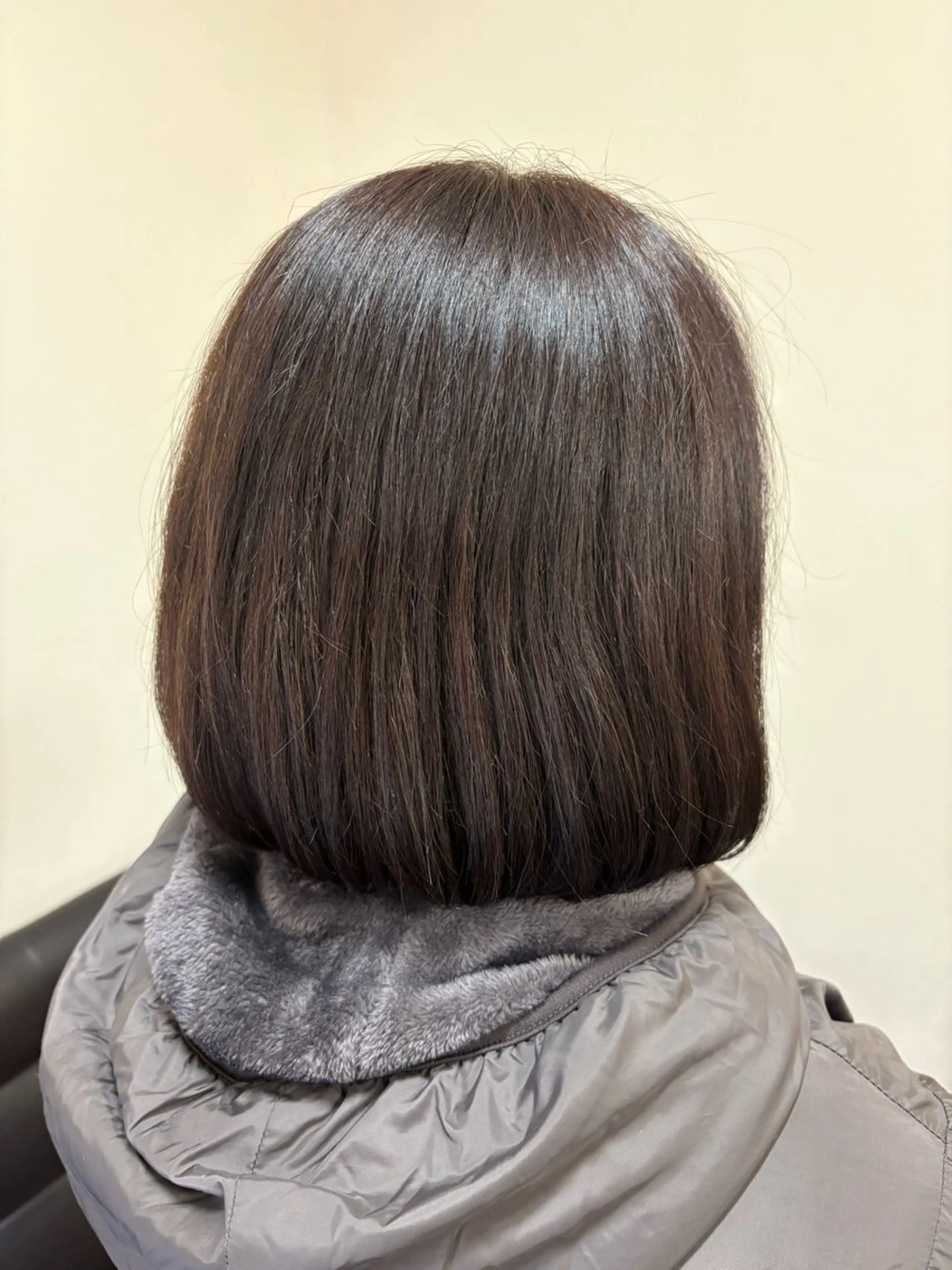 ミディアム カラー カット ヘアカラー トリートメント 菅沢 奈生のヘアスタイル