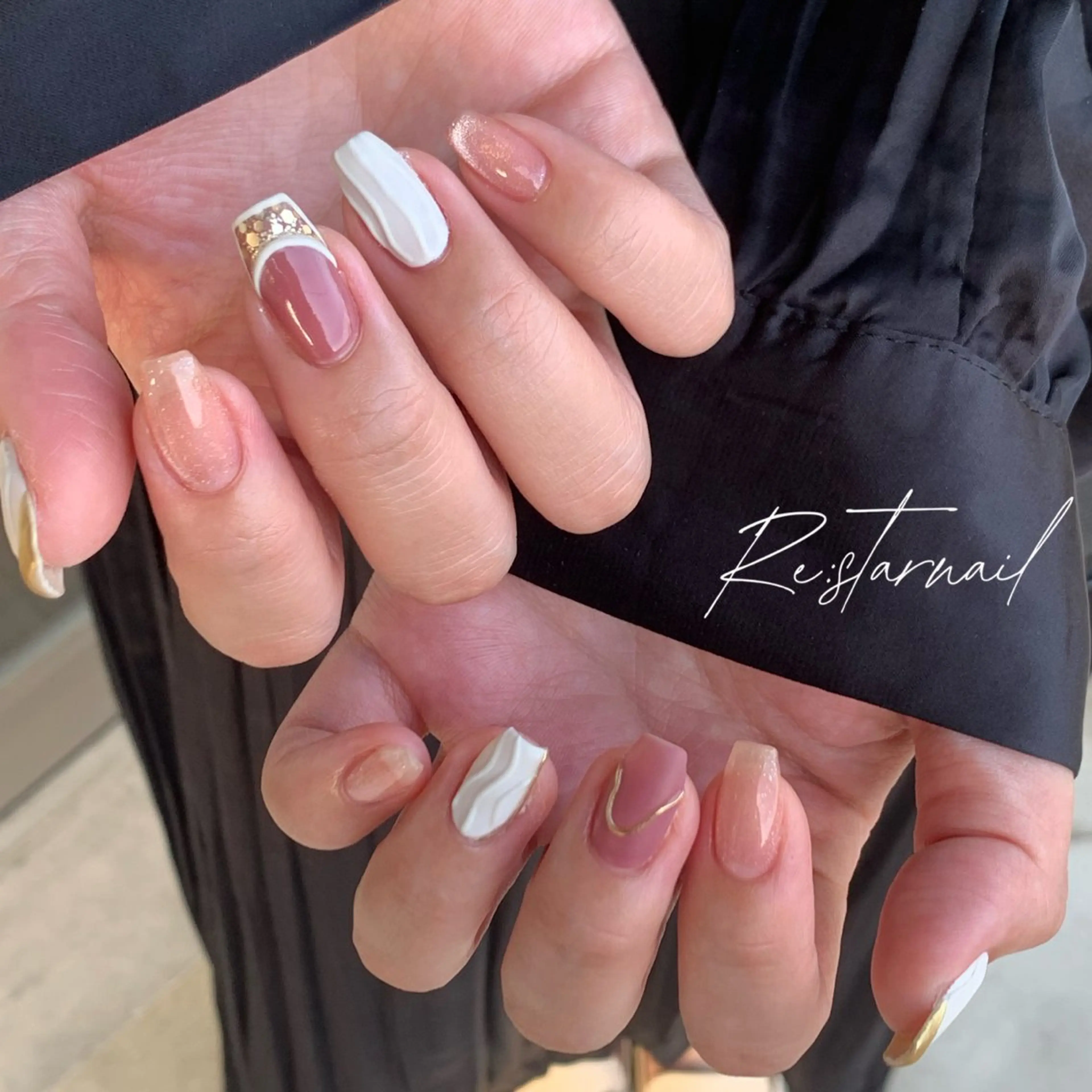 ネイル Re:star nail薬院/今泉のネイルデザイン