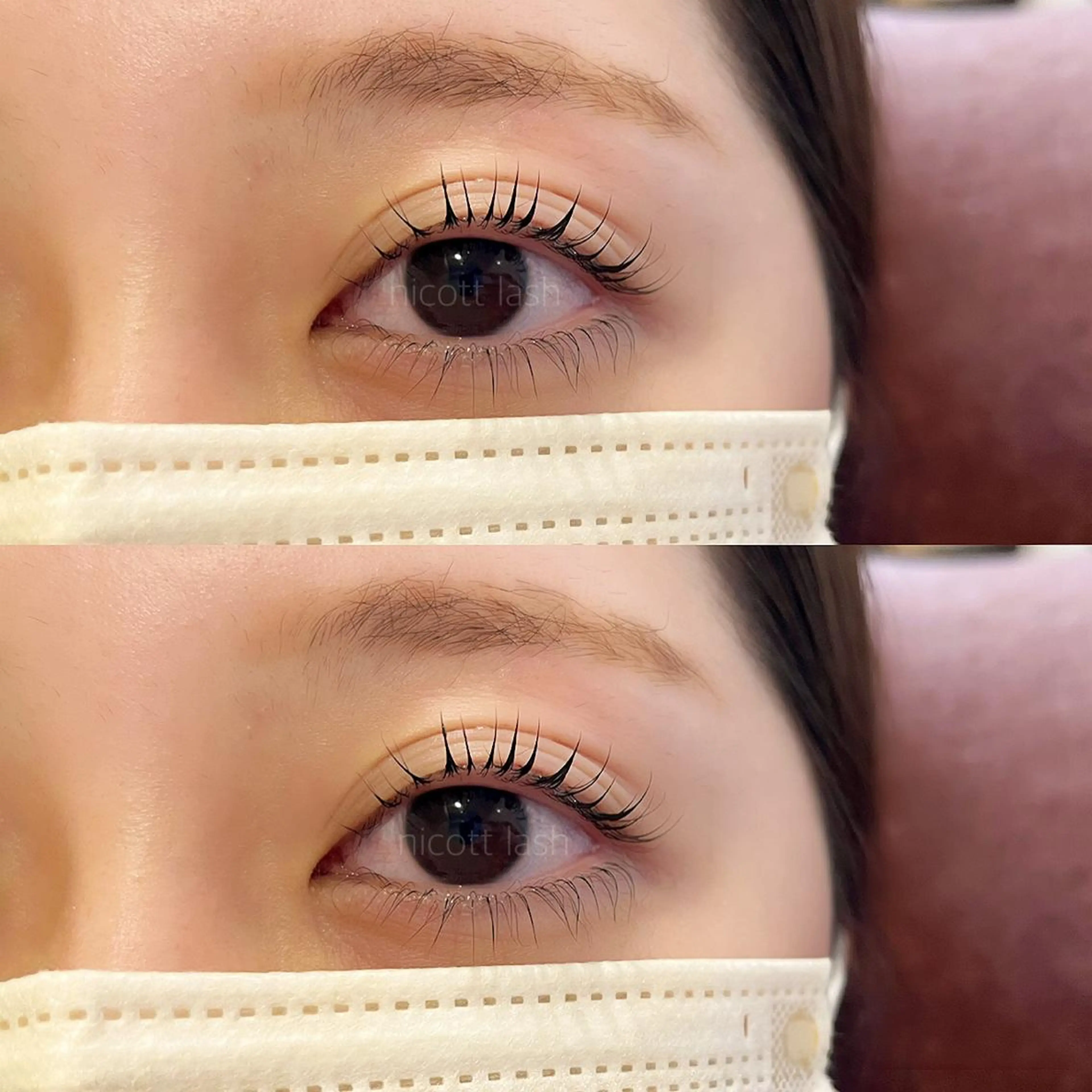 マツエク・マツパ まつげパーマ 下まつげエクステ sarah 反葉のマツエク・マツパデザイン