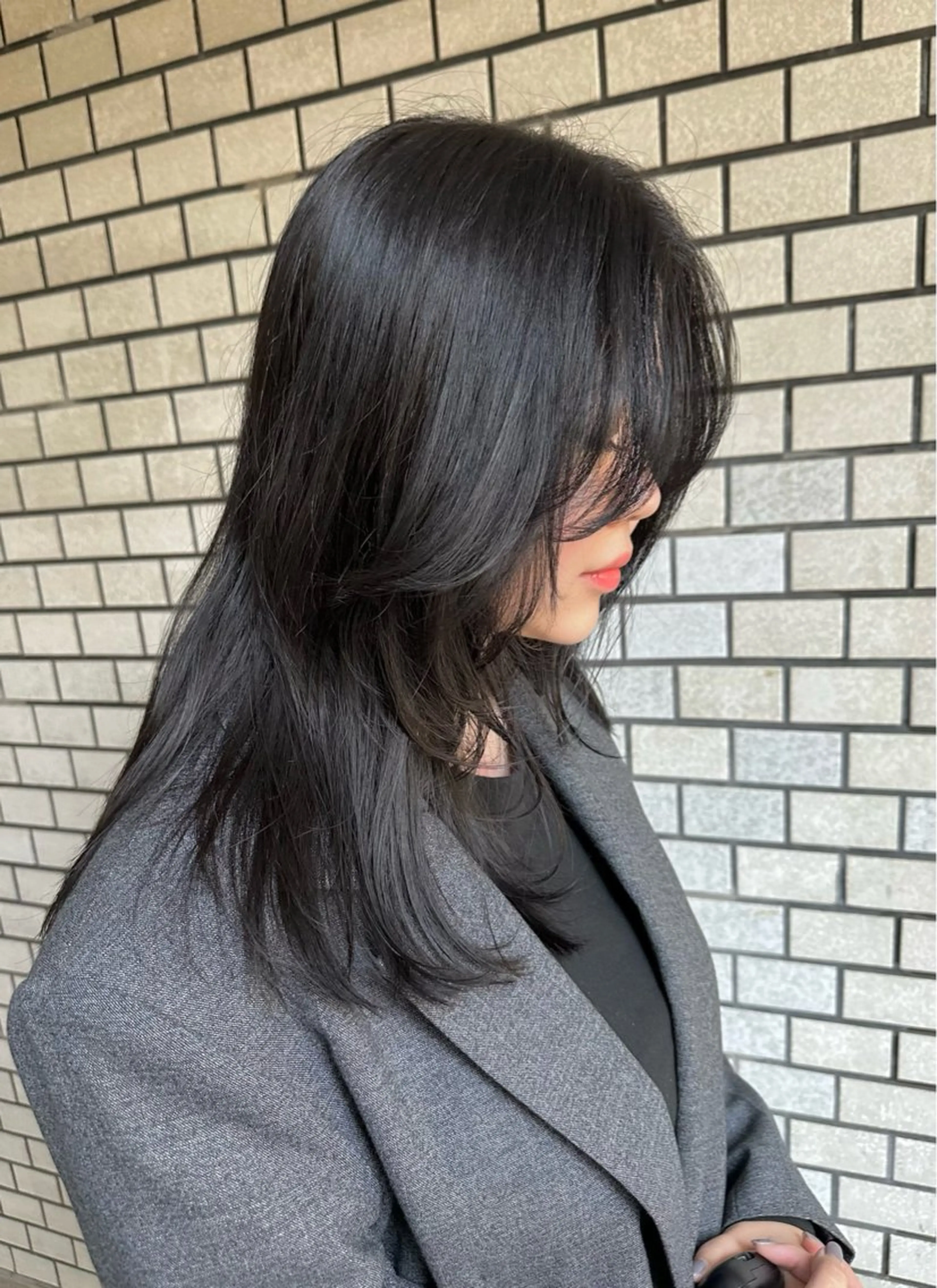 セミロング NAGISA 🎀透明感カラー🎀のヘアスタイル