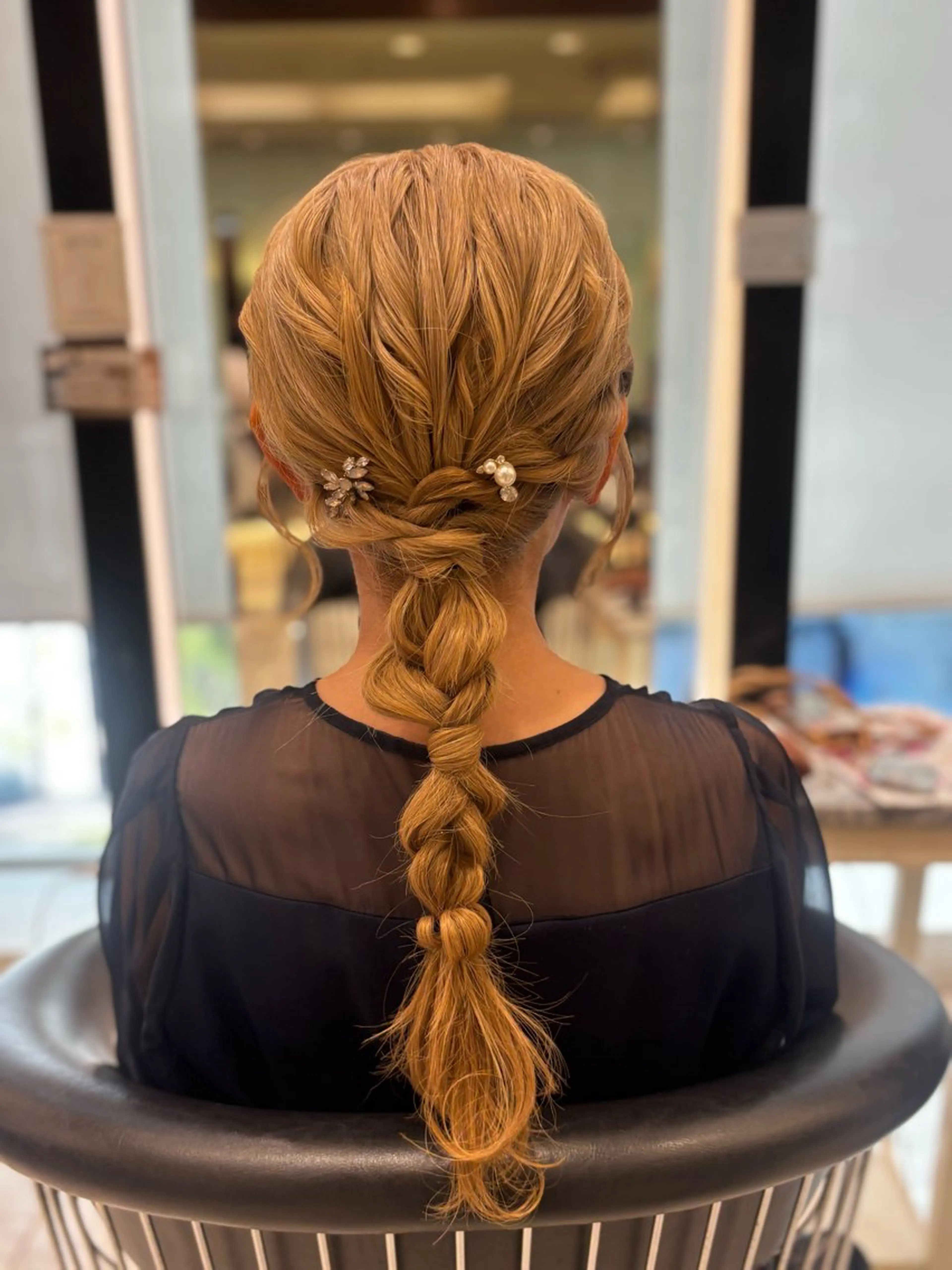 ヘアセット 🌸銀座No.1パー マ🌸いでいあやのヘアスタイル