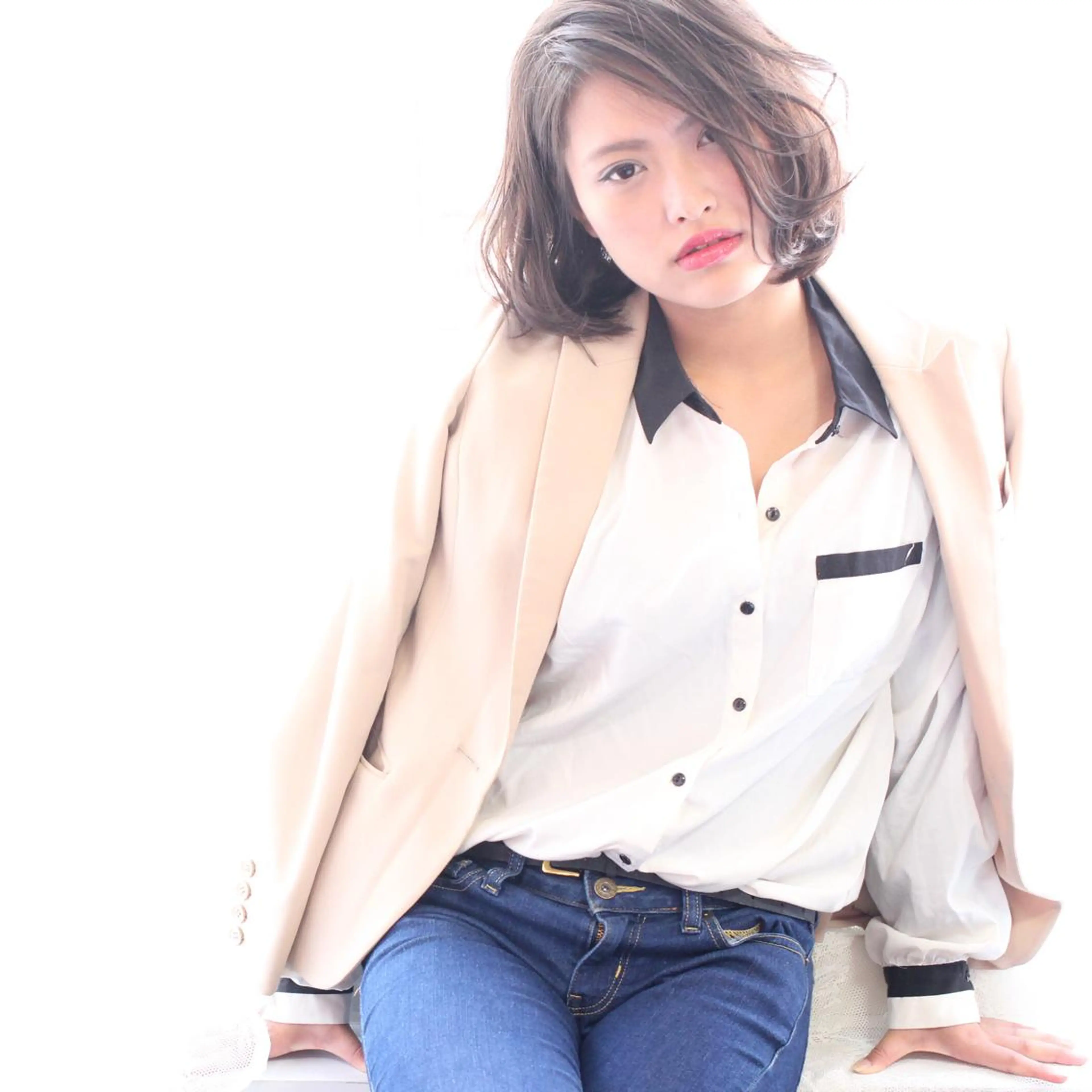 平日限定‼︎定価の約半額クーポン🦋カット&カラー&3種のトリートメントの写真