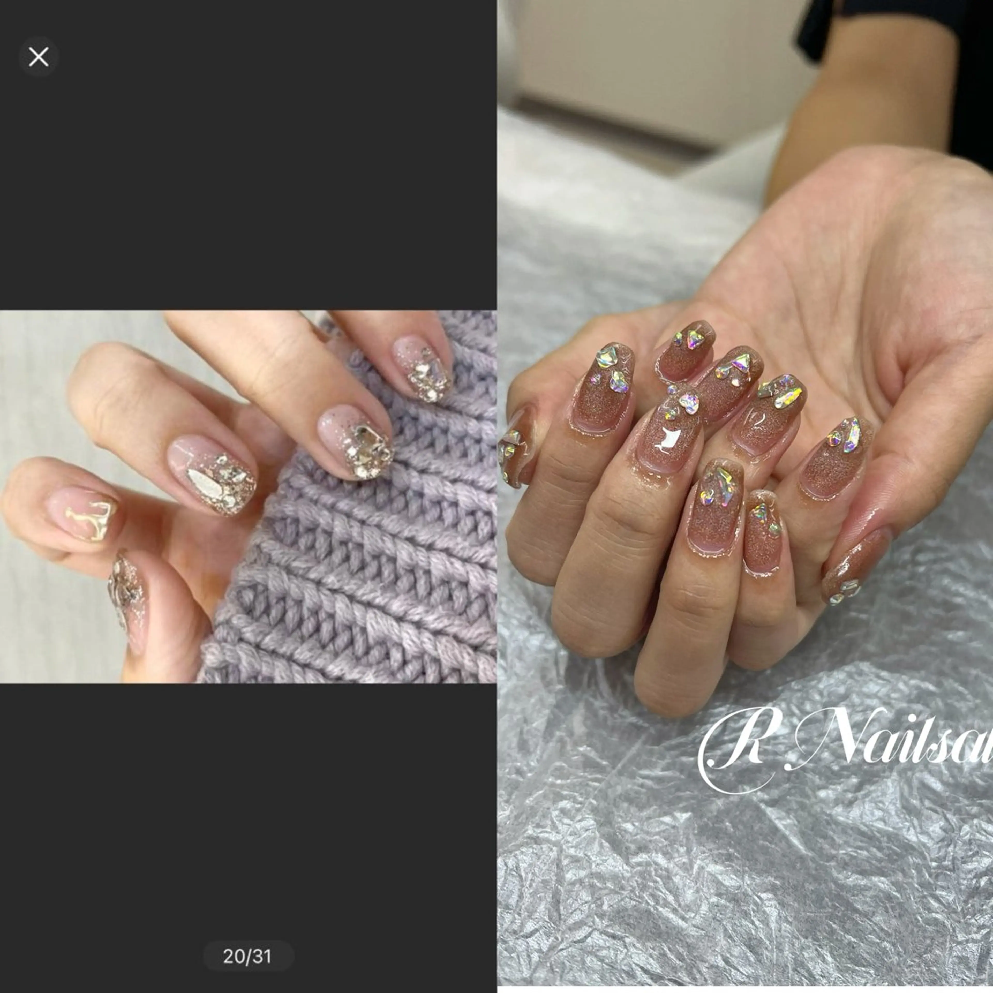 ネイル Rnailsalon 1のネイルデザイン