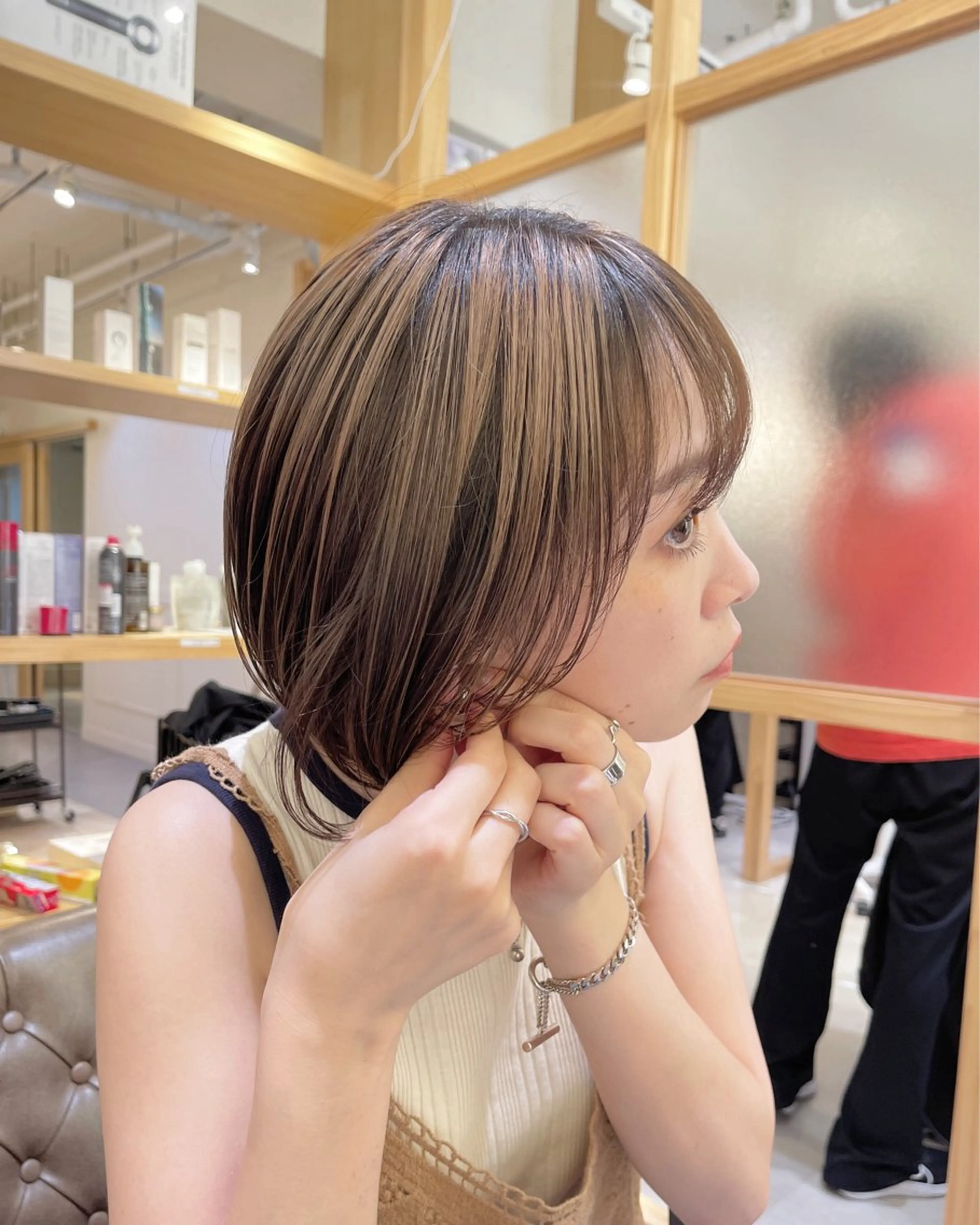 ショート カラー デザインカラー ボブ カット ヘアカラー トリートメント “ミニモ最高評価獲得 “代表"Kohei"のヘアスタイル