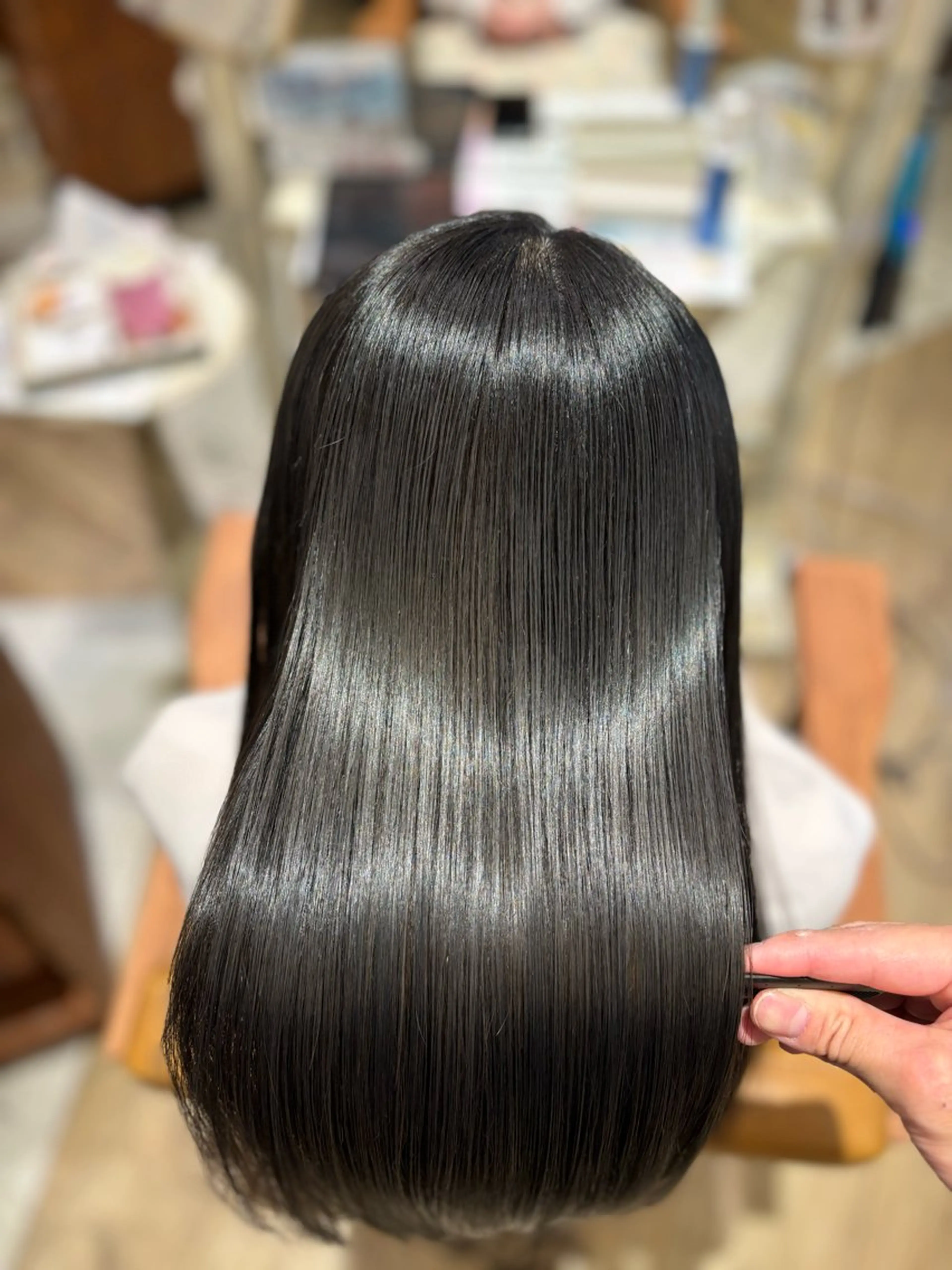 ロング カラー 森山 拓哉のヘアスタイル