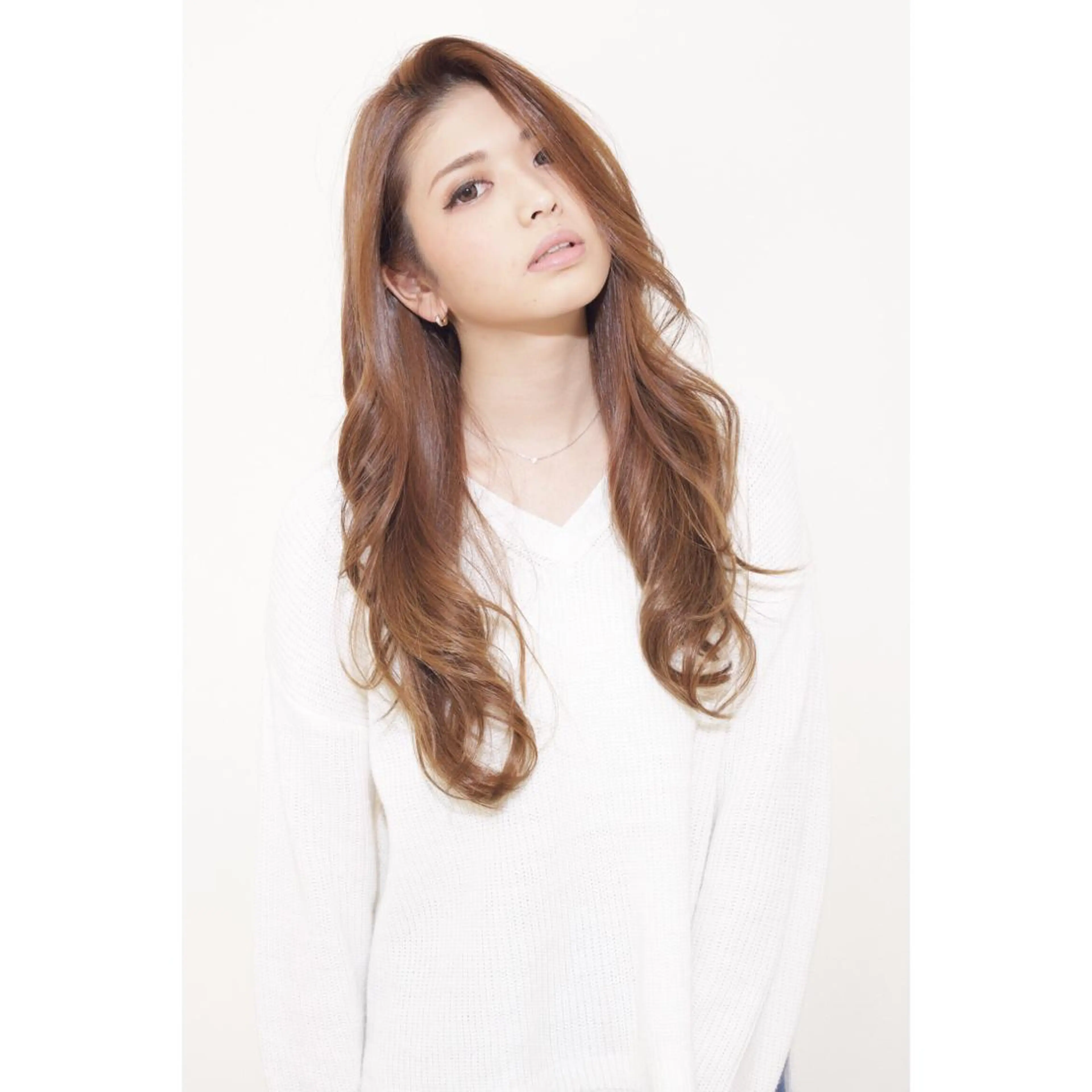 セミロング ロング タジマ ヤスヒサのヘアスタイル