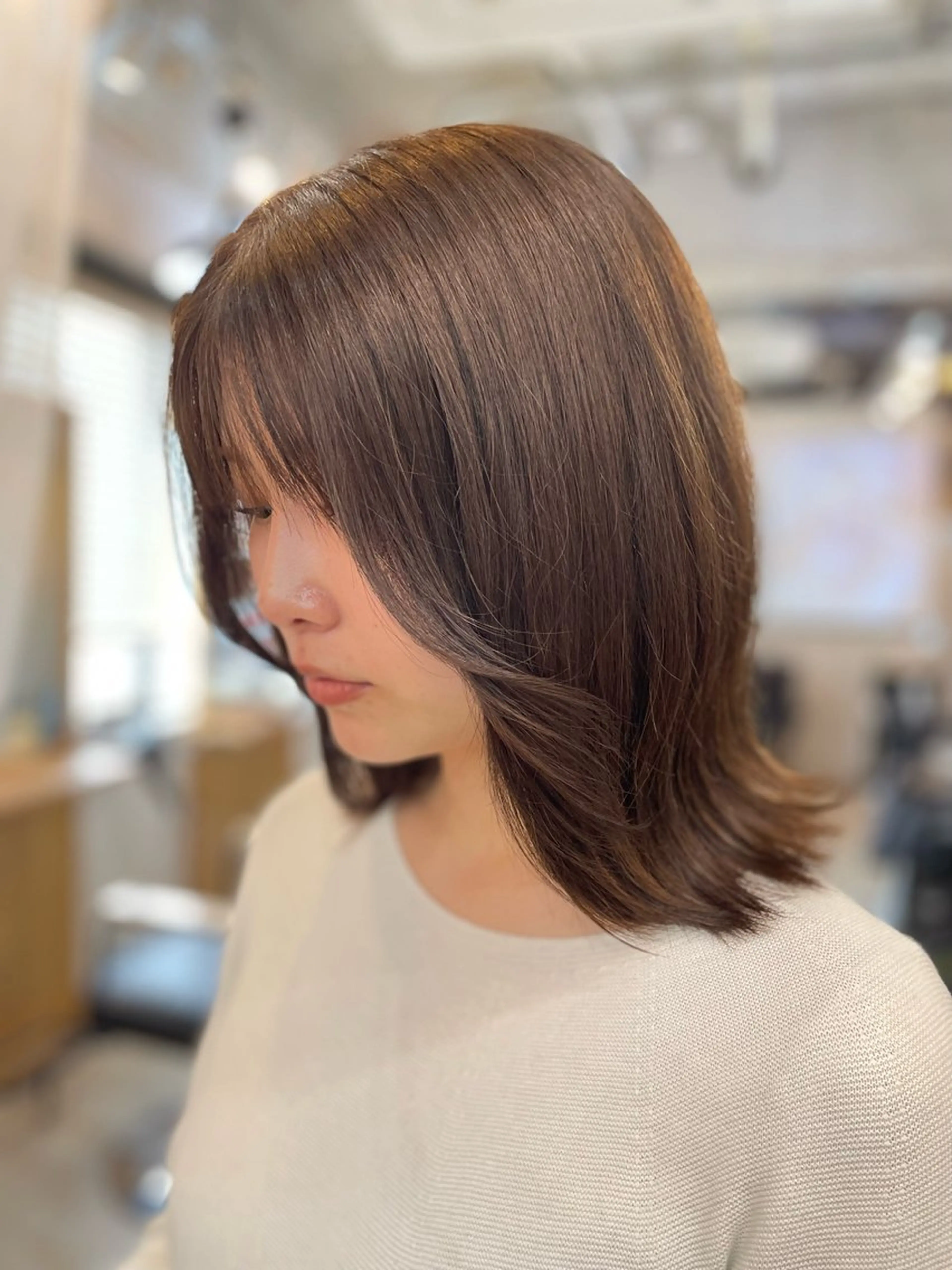 ミディアム カラー 🫧柔らか美髪🫧 髪質改善/yukiのヘアスタイル