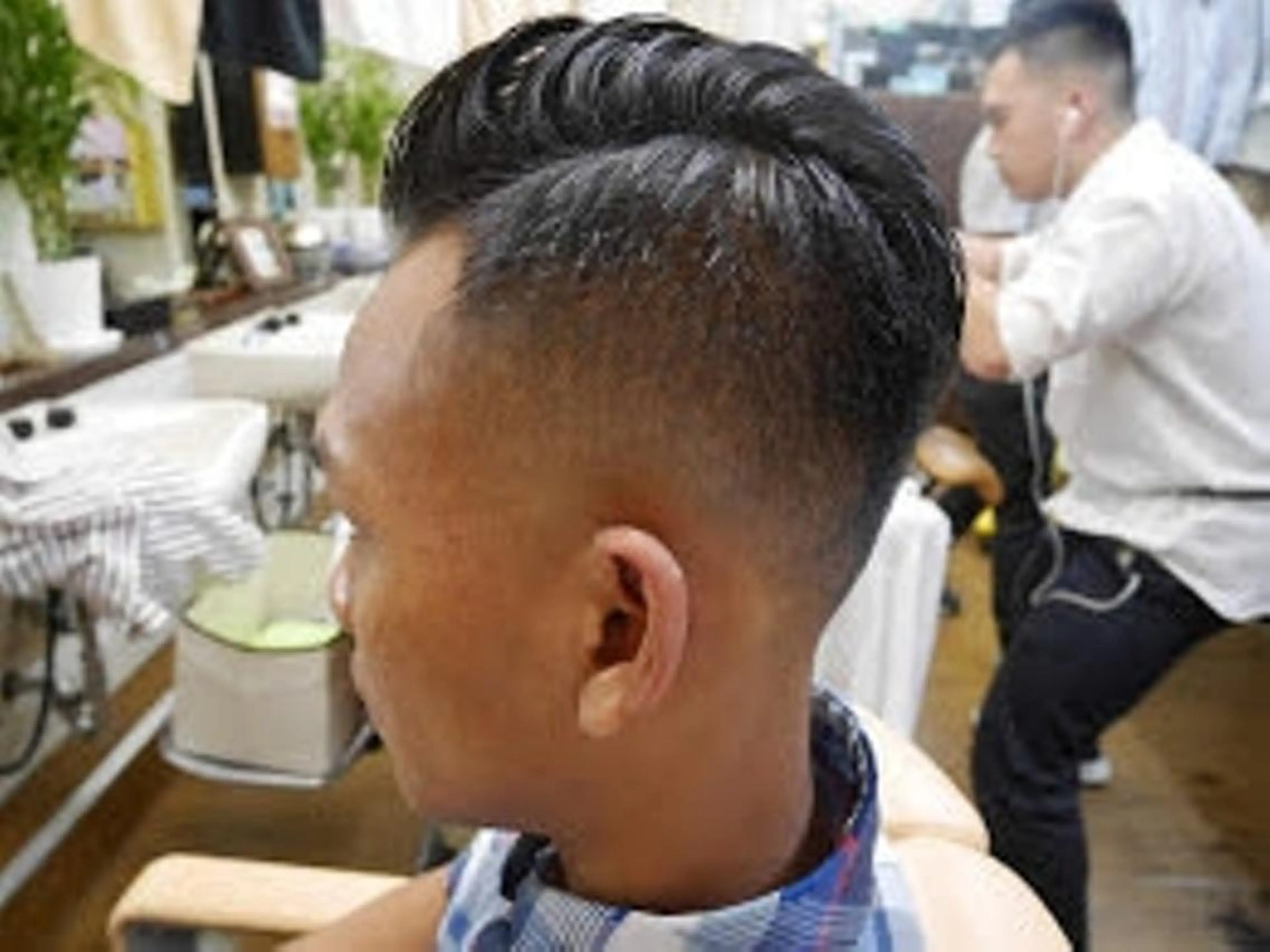 ショート 男を磨く Barber オオキのヘアスタイル