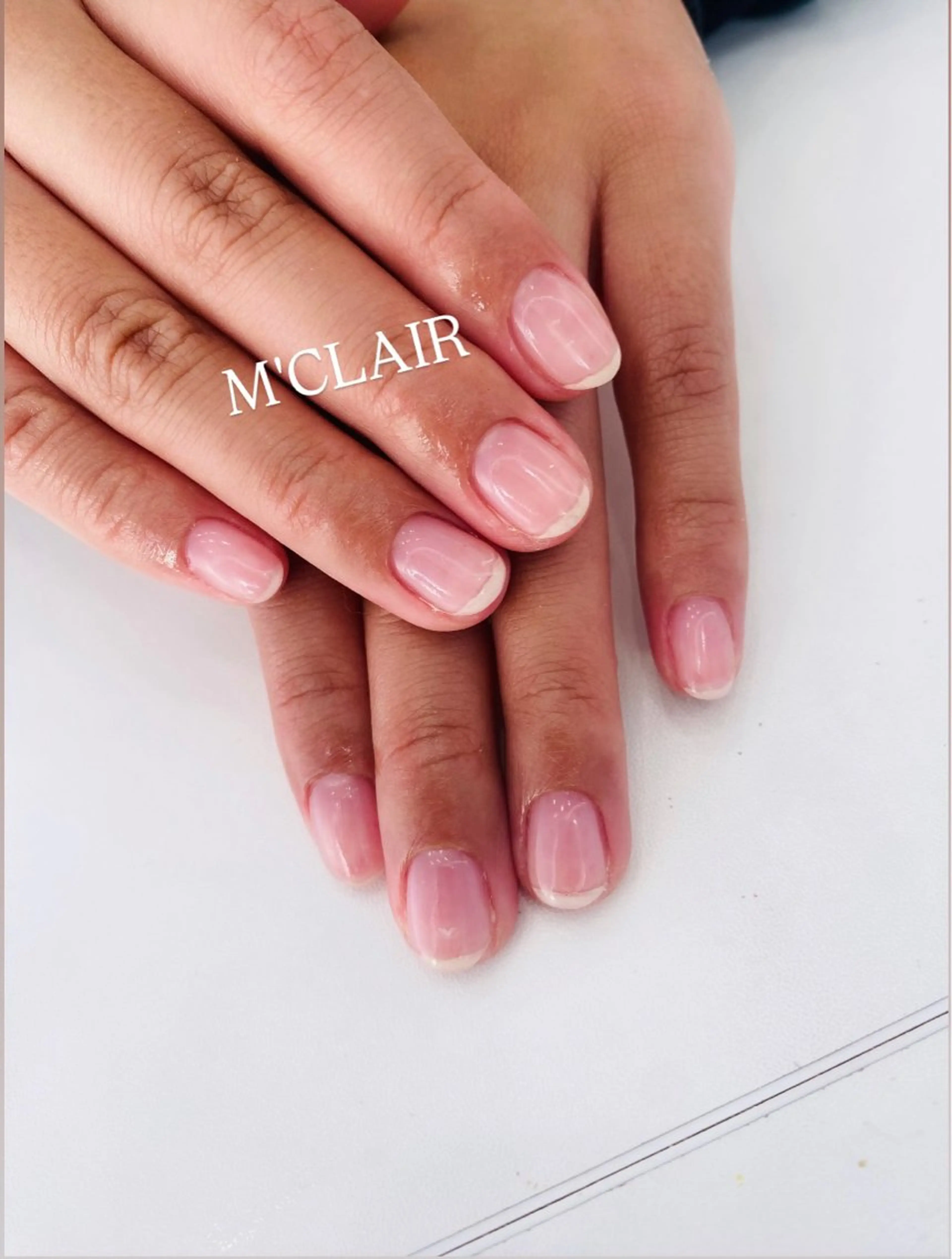ネイル クリアネイル M'CLAIR makikoのネイルデザイン