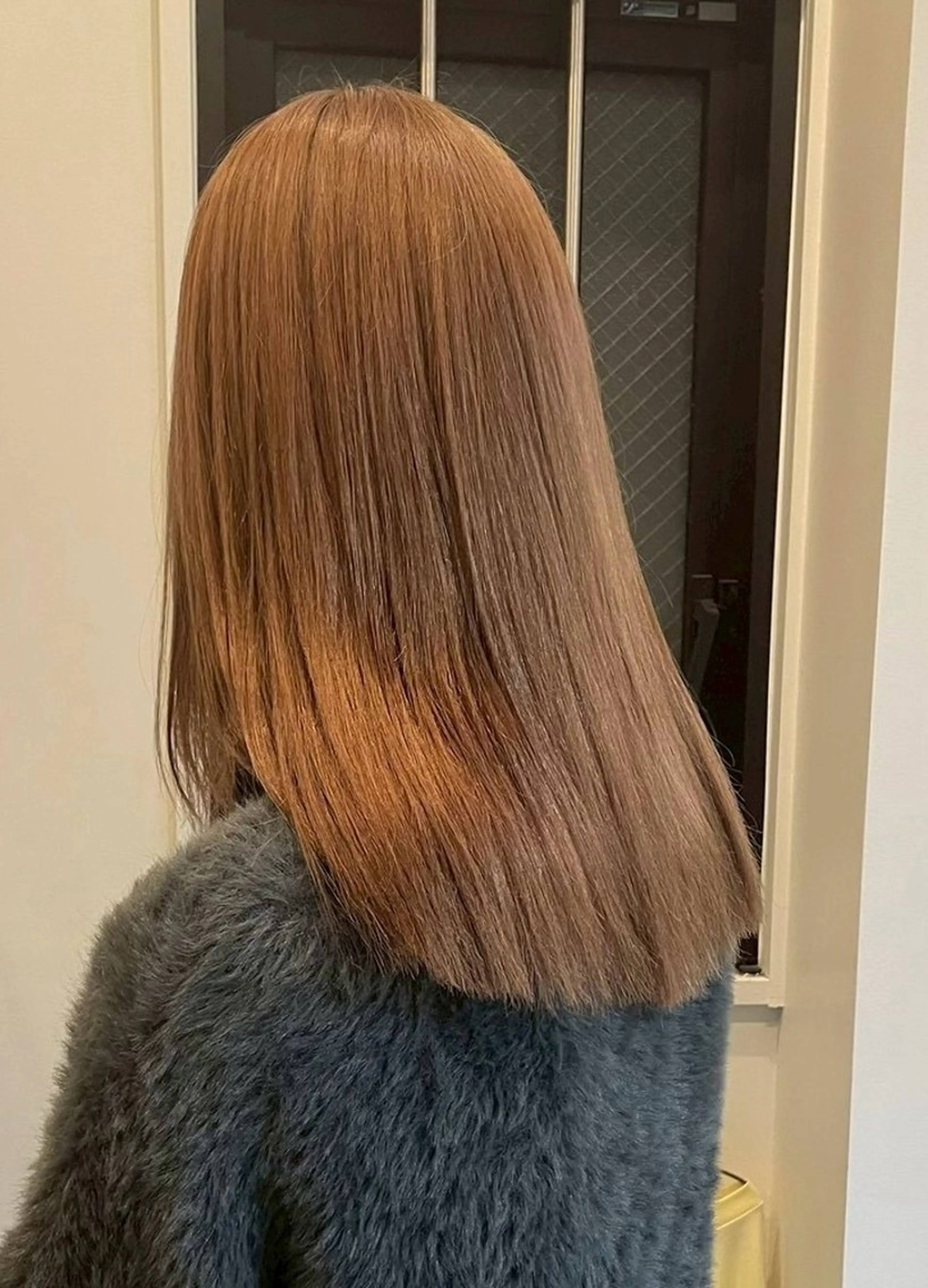 セミロング ヘアカラー the hinc所属・anri/野田/ ボブカットのヘアスタイル