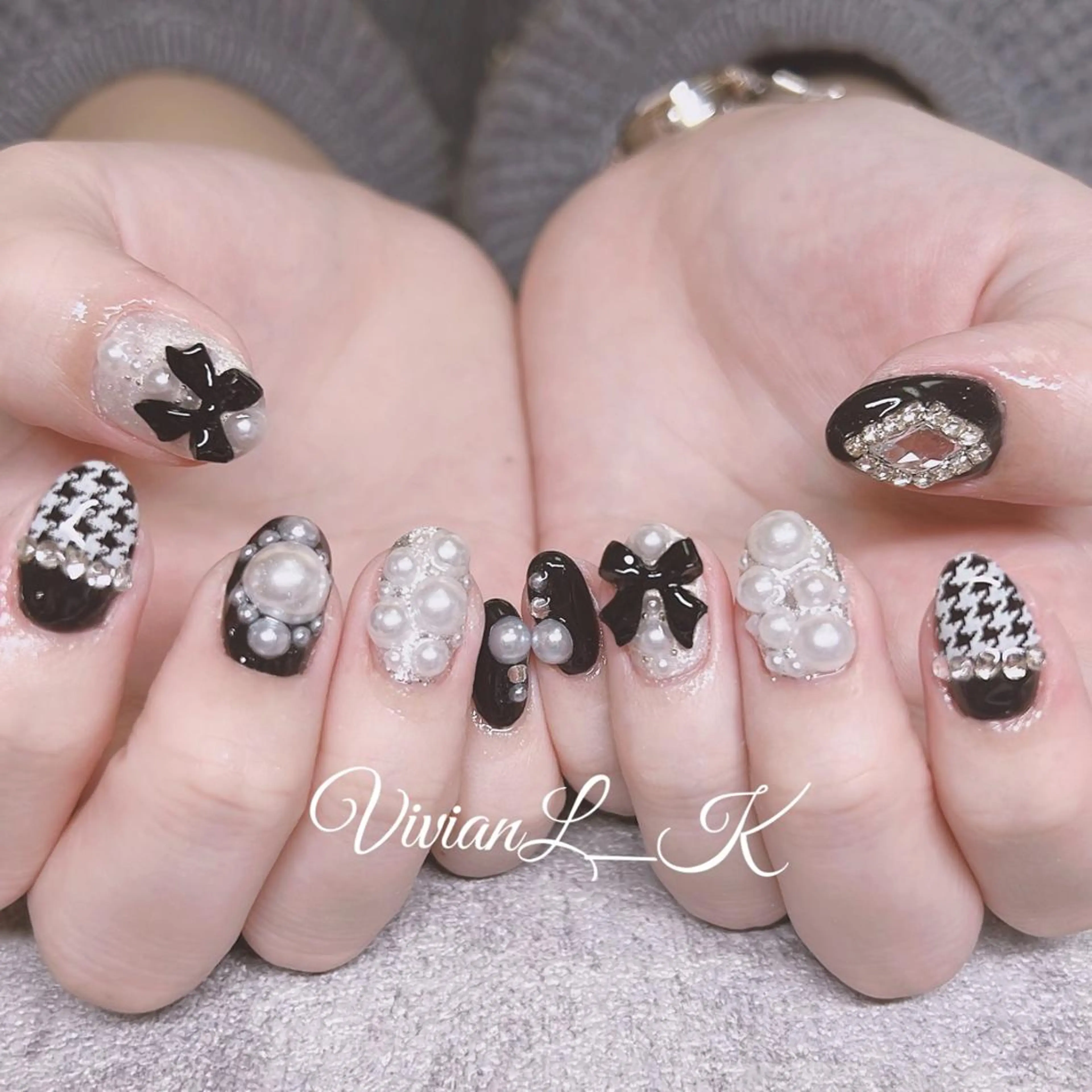 ネイル ハンドネイル 🍉Vivian🌴 LK🍉のネイルデザイン