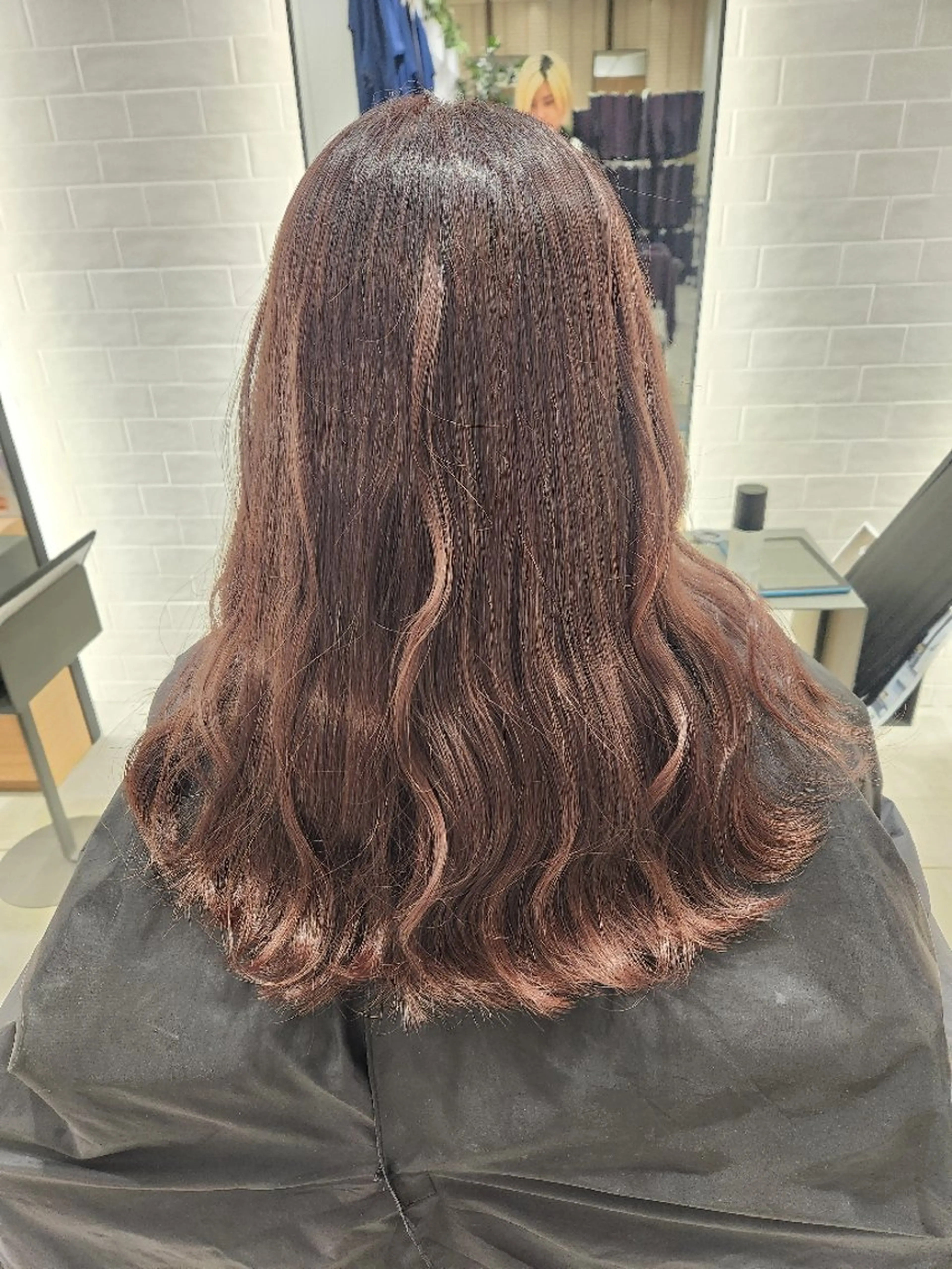 カラー ロング ヘアカラー 💜艶髪カラー💜 🎶富川美希🎶のヘアスタイル