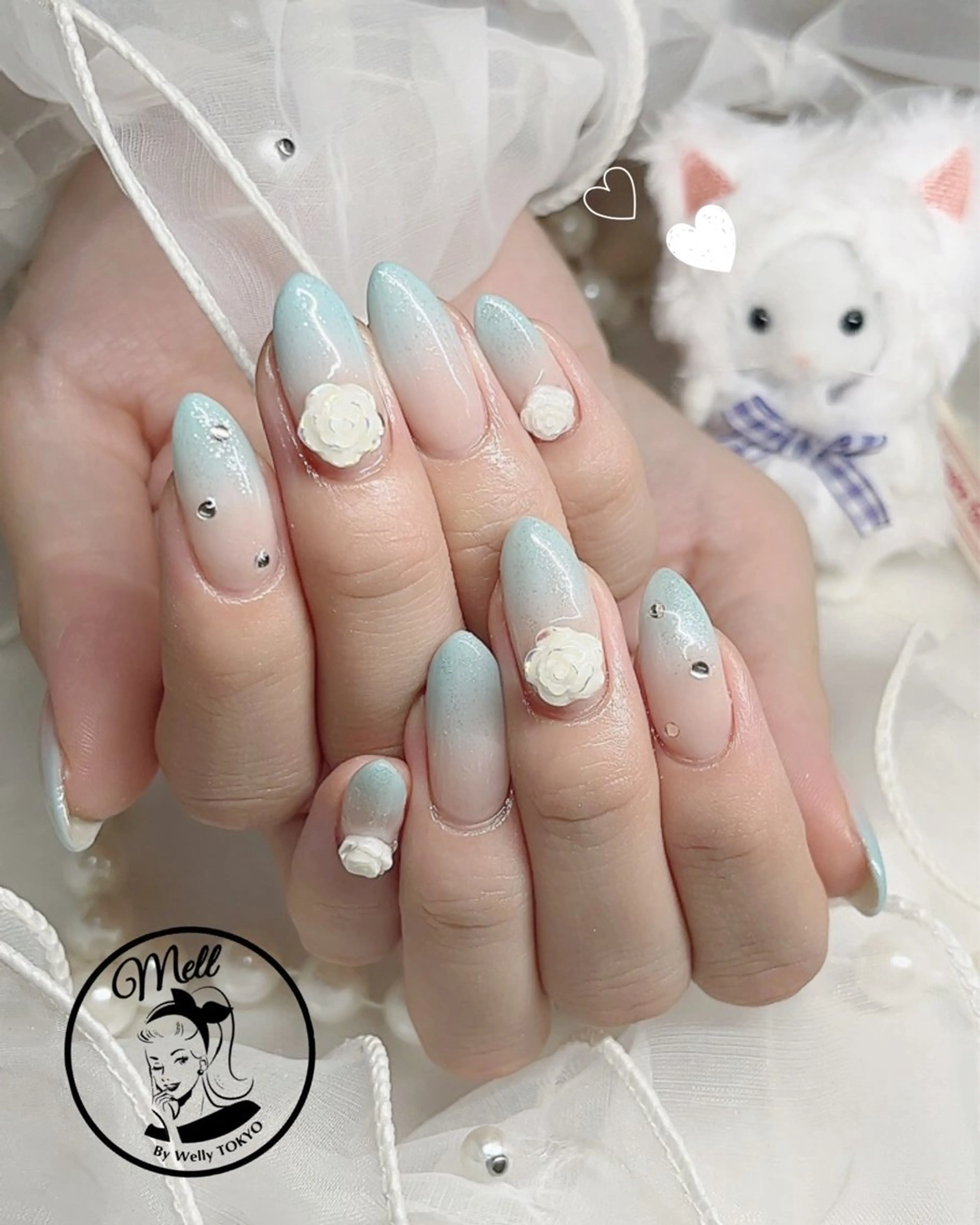 ネイル ハンドネイル AYU💅ワンホン& 推し活ネイル💕のネイルデザイン