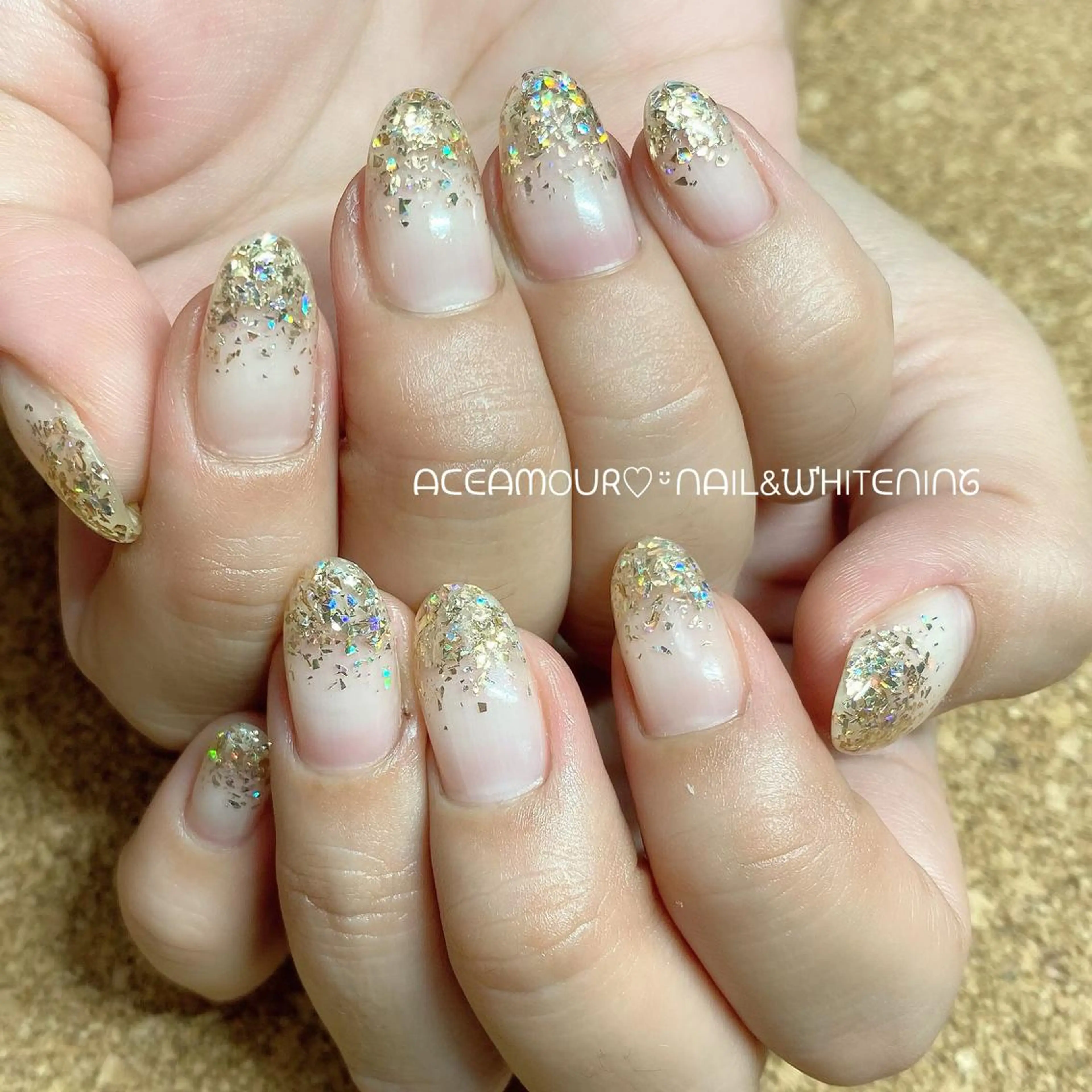 ネイル ネイル/耳つぼ /新ホワイトニングのネイルデザイン