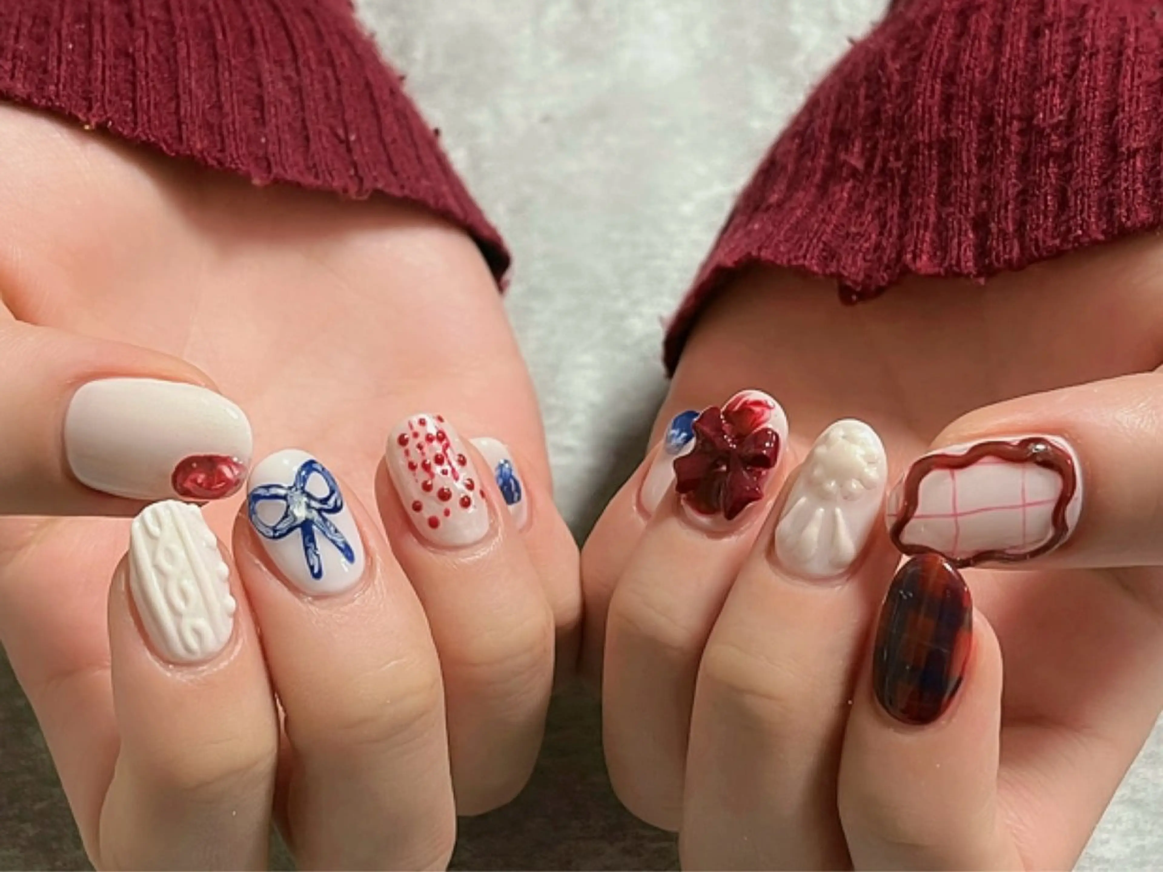 ネイル ハンドネイル 【Zina京都駅前】 きぬがわ らむのネイルデザイン