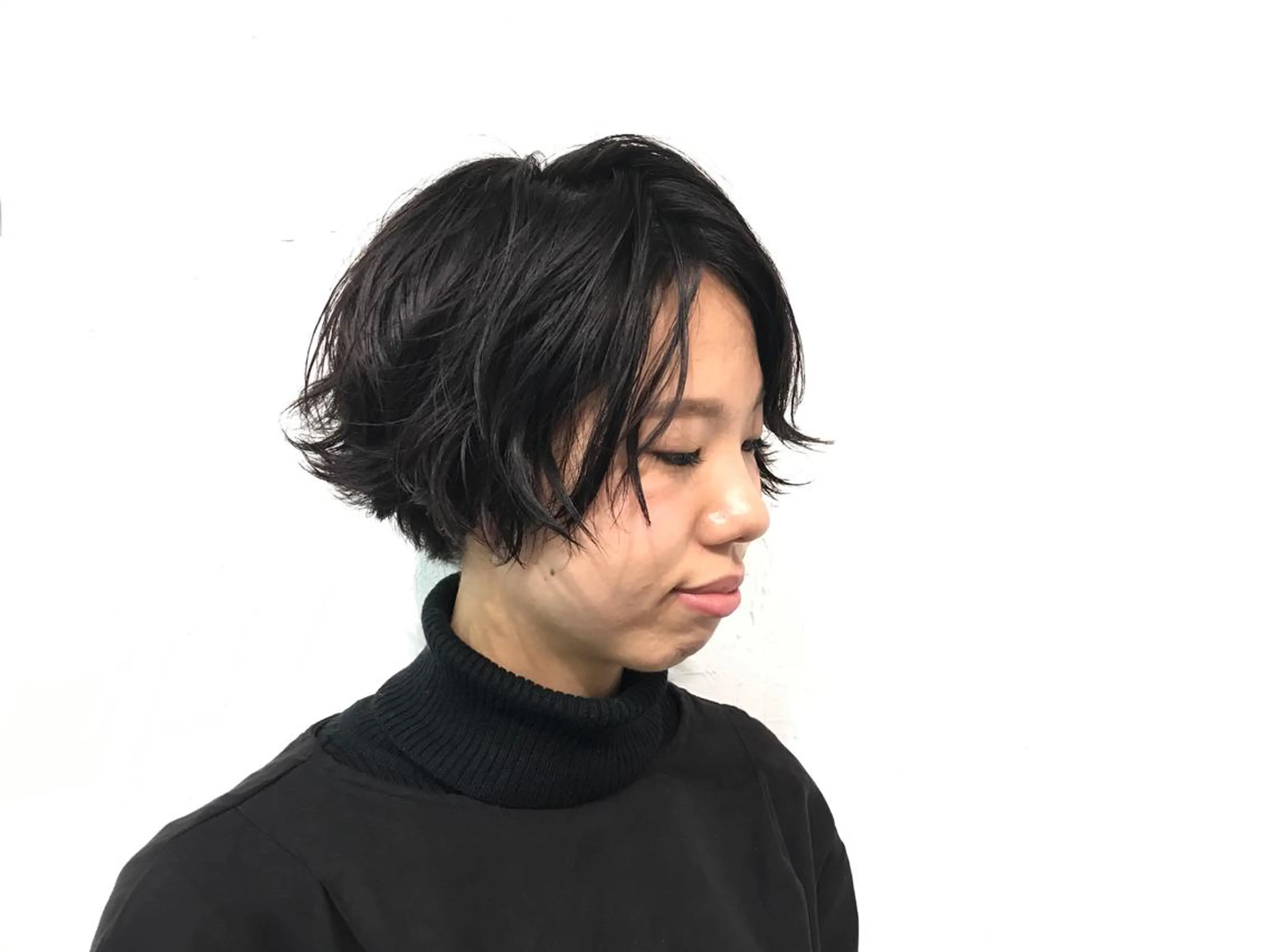 ショート ヘアカラー トリートメント tatsumi/ボブ ウルフ/レイヤーのヘアスタイル