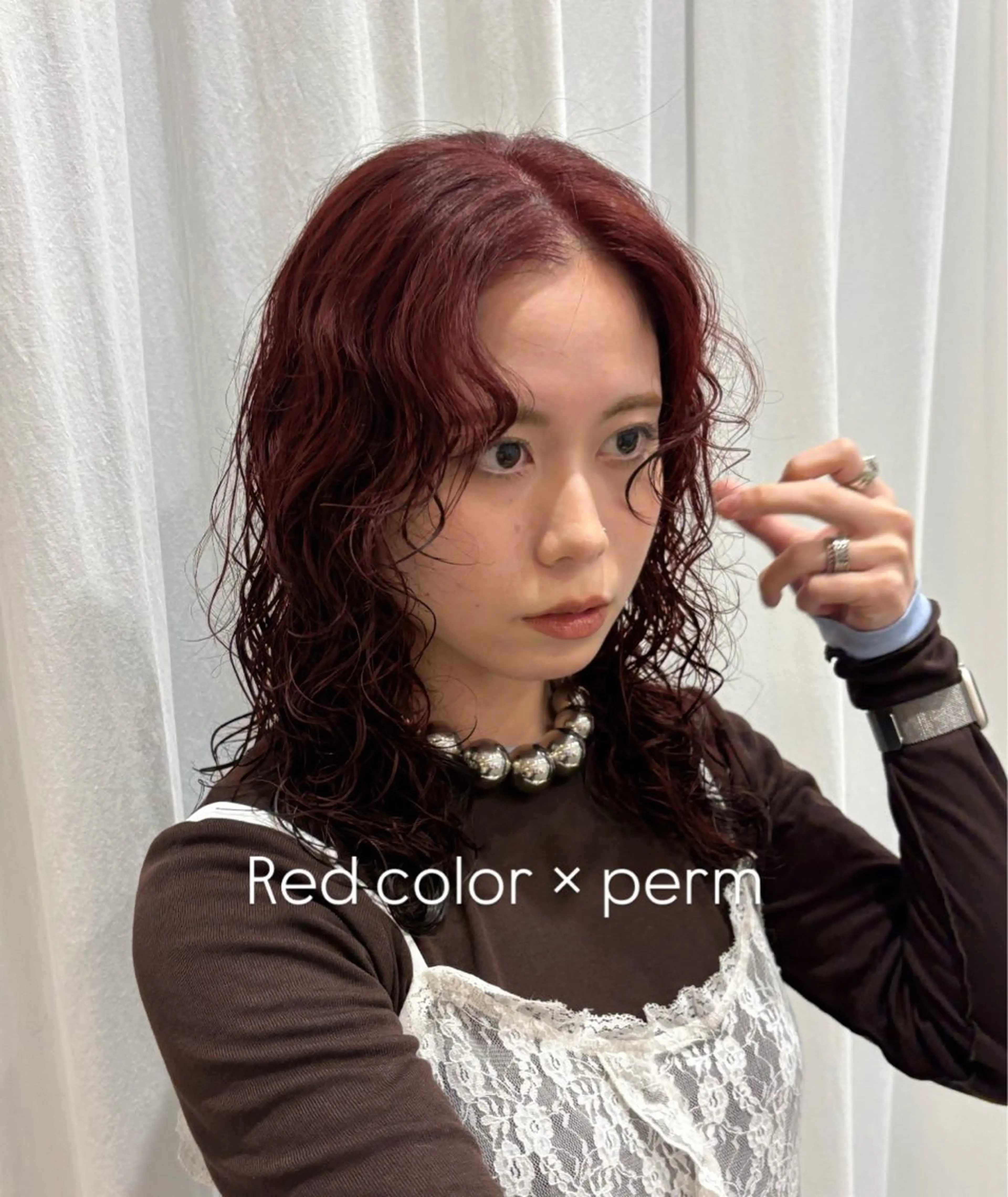 カラー ヘアカラー トリートメント 透明感カラー/ 春日井/ナズナのヘアスタイル