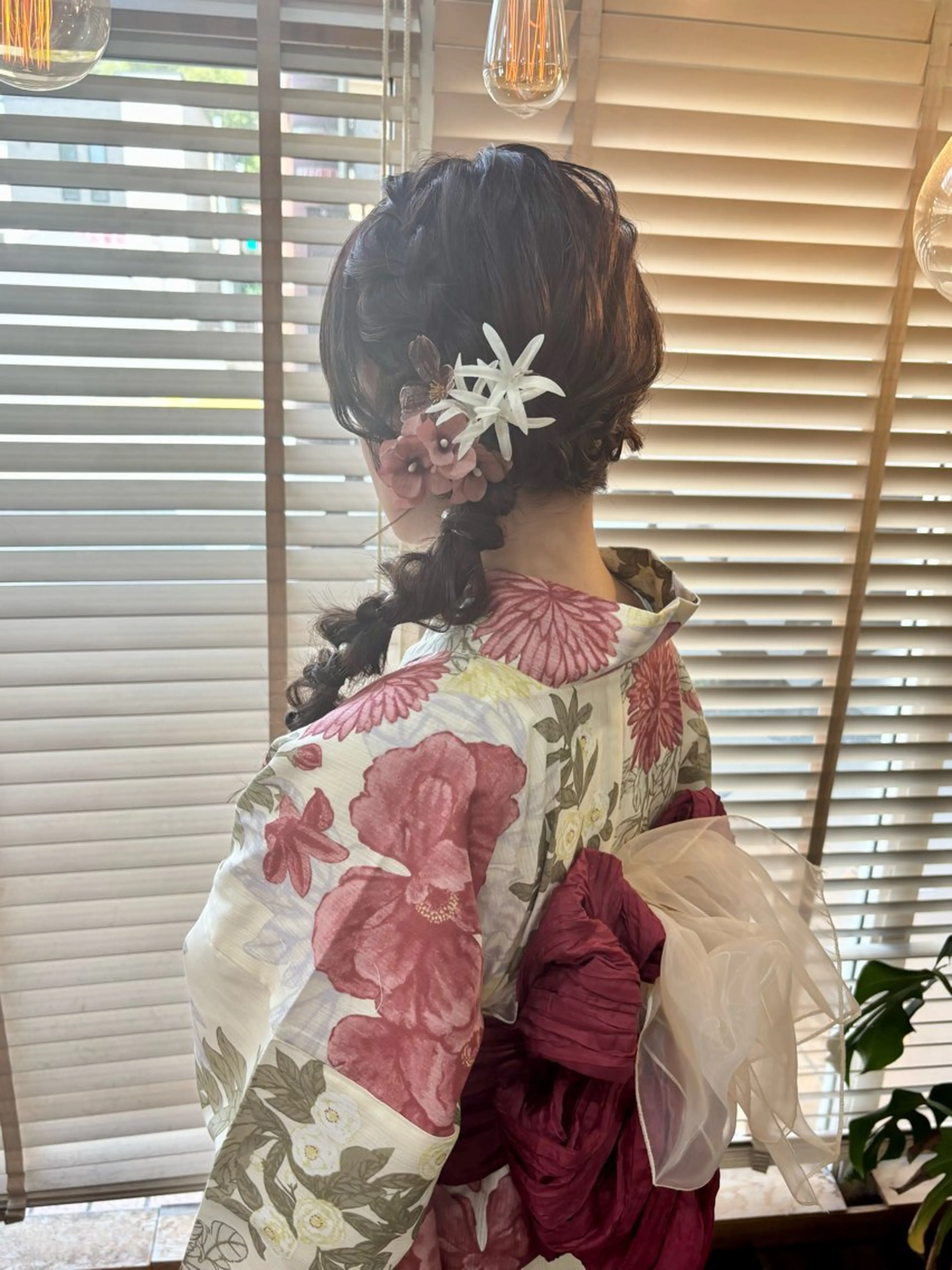 ロング ヘアアレンジ 浴衣 ヘアセット miku ヘアセット/着付けのヘアスタイル