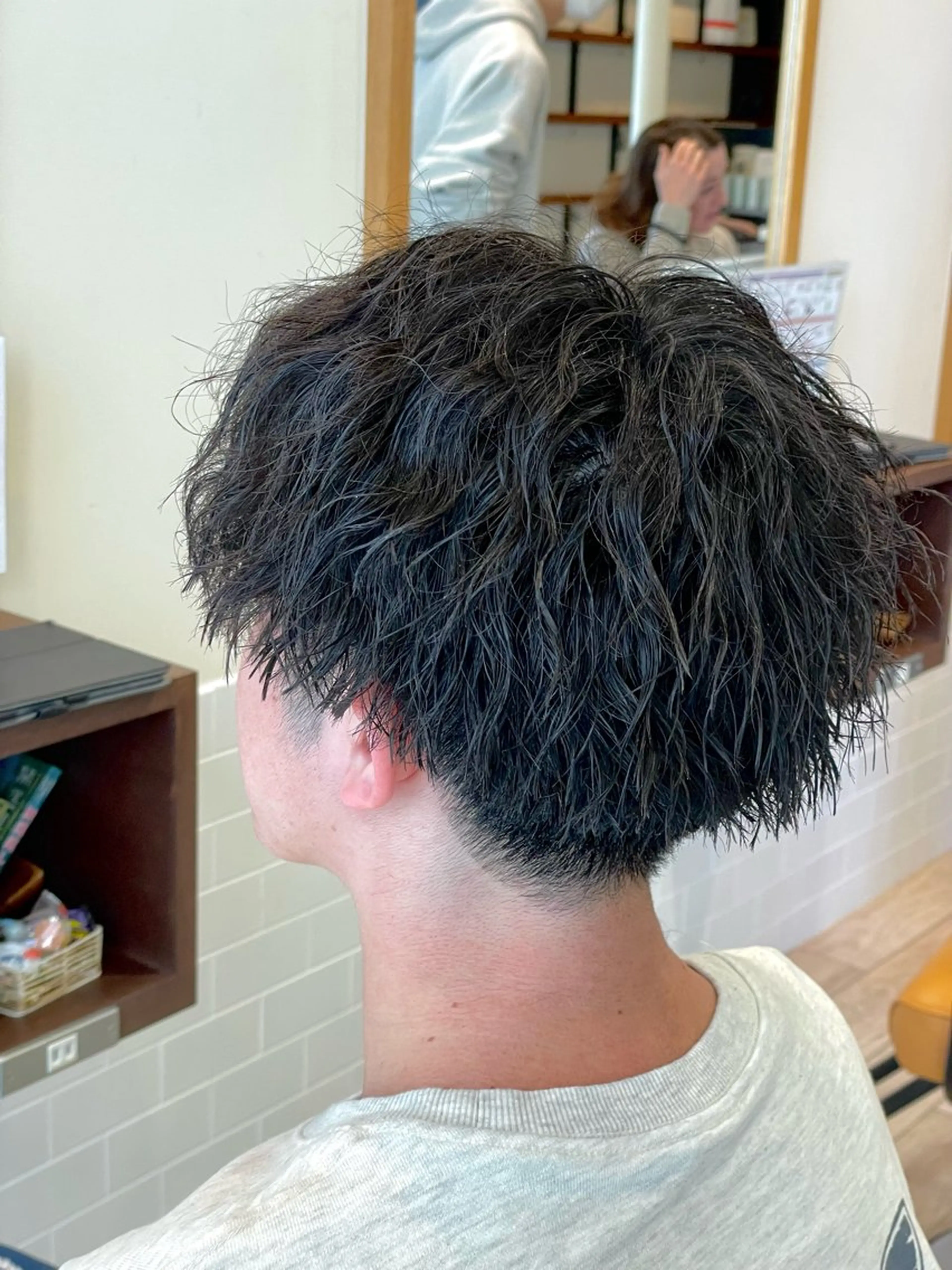 パーマ メンズ カット パーマ パーマ/フェード🔥 佐々木波人のヘアスタイル