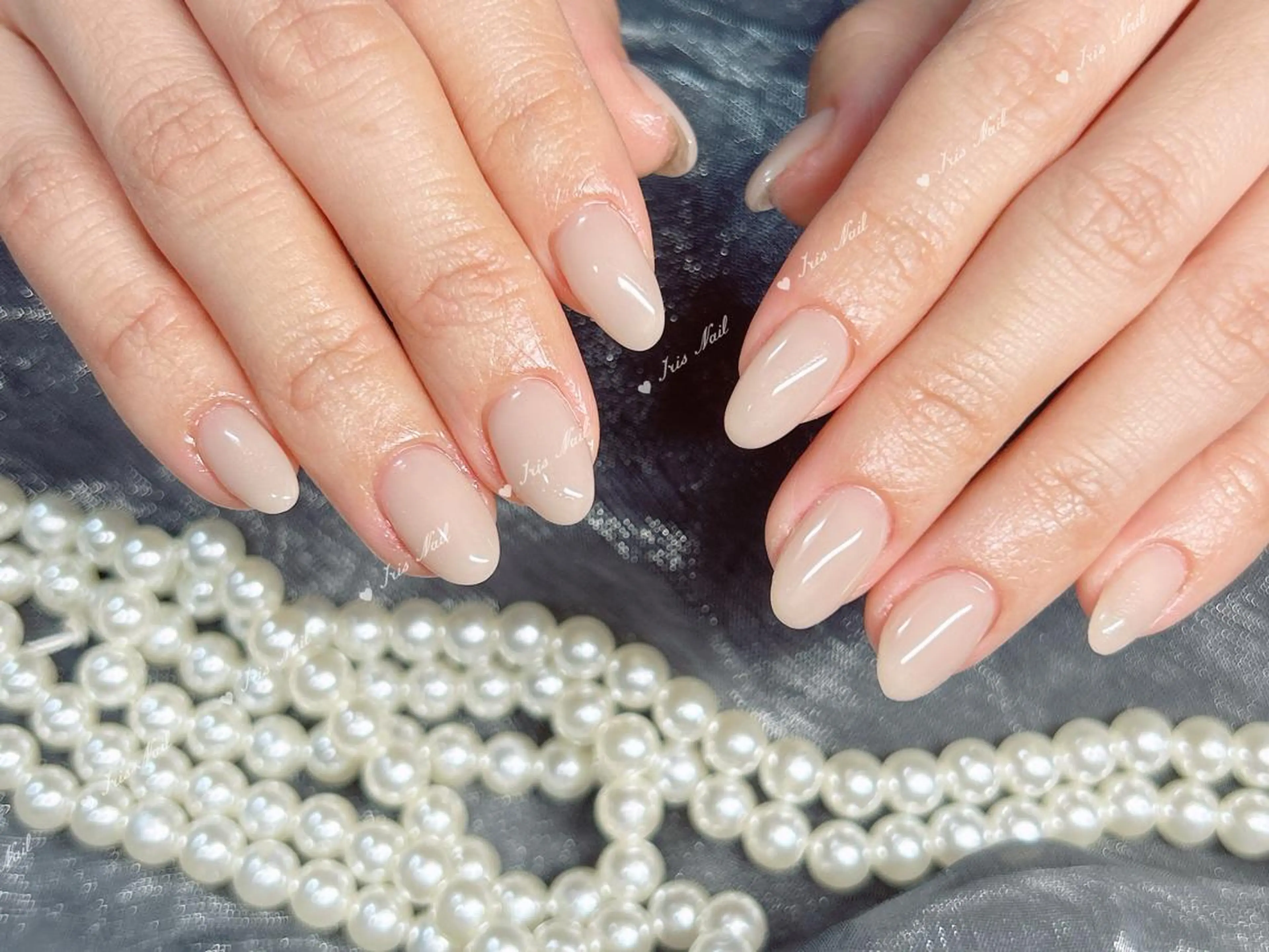 ネイル オフィスネイル ハンドネイル ハンドケア 🍒IRIS Nail🌸のネイルデザイン