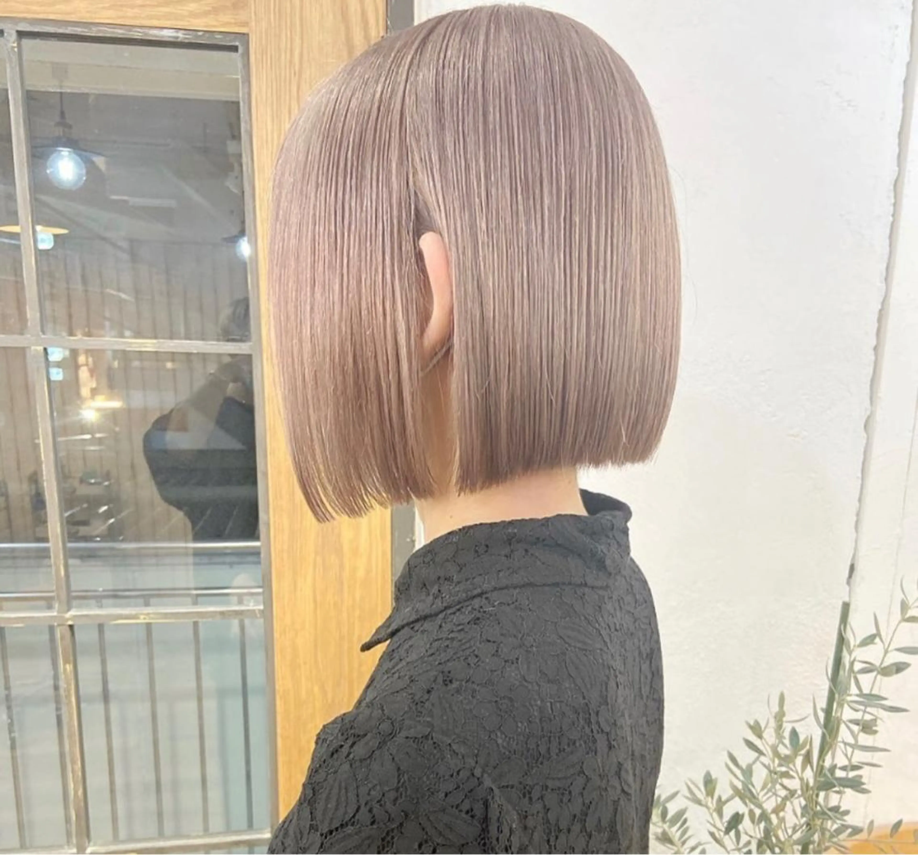 カラー パーマ/ボブ /レイヤー チヒロのヘアスタイル