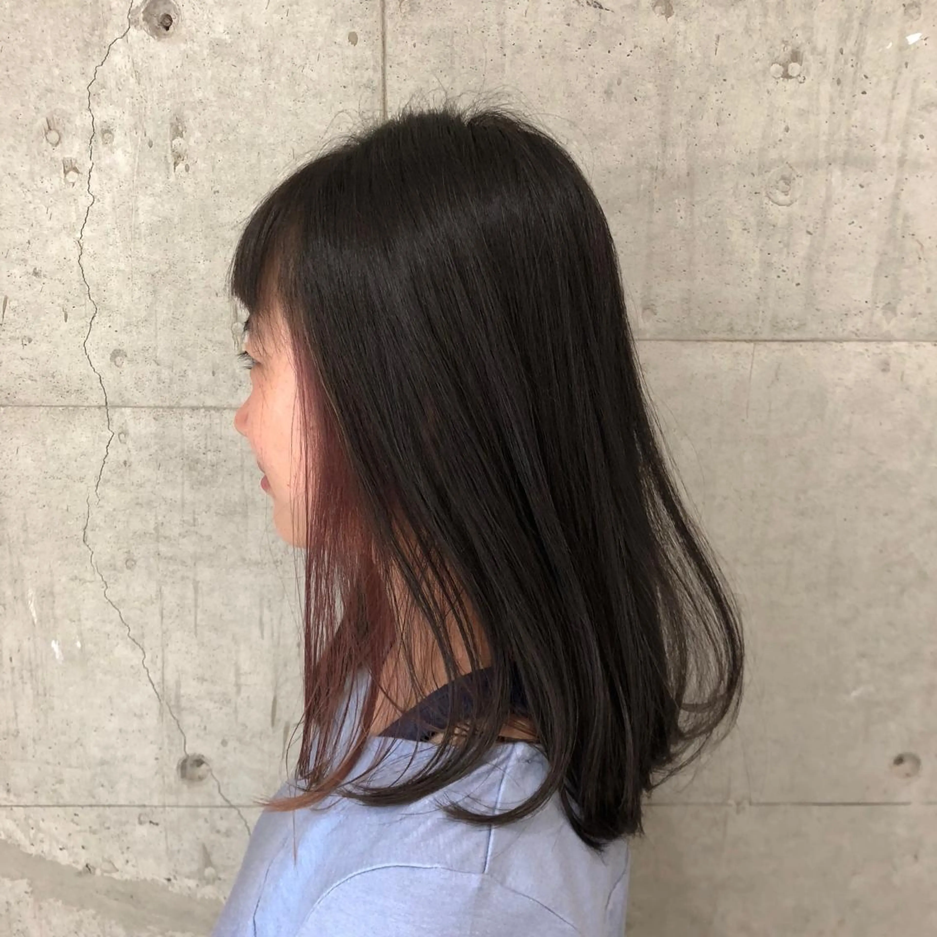 ミディアム カラー 【ショート特化】 森本　祐太のヘアスタイル