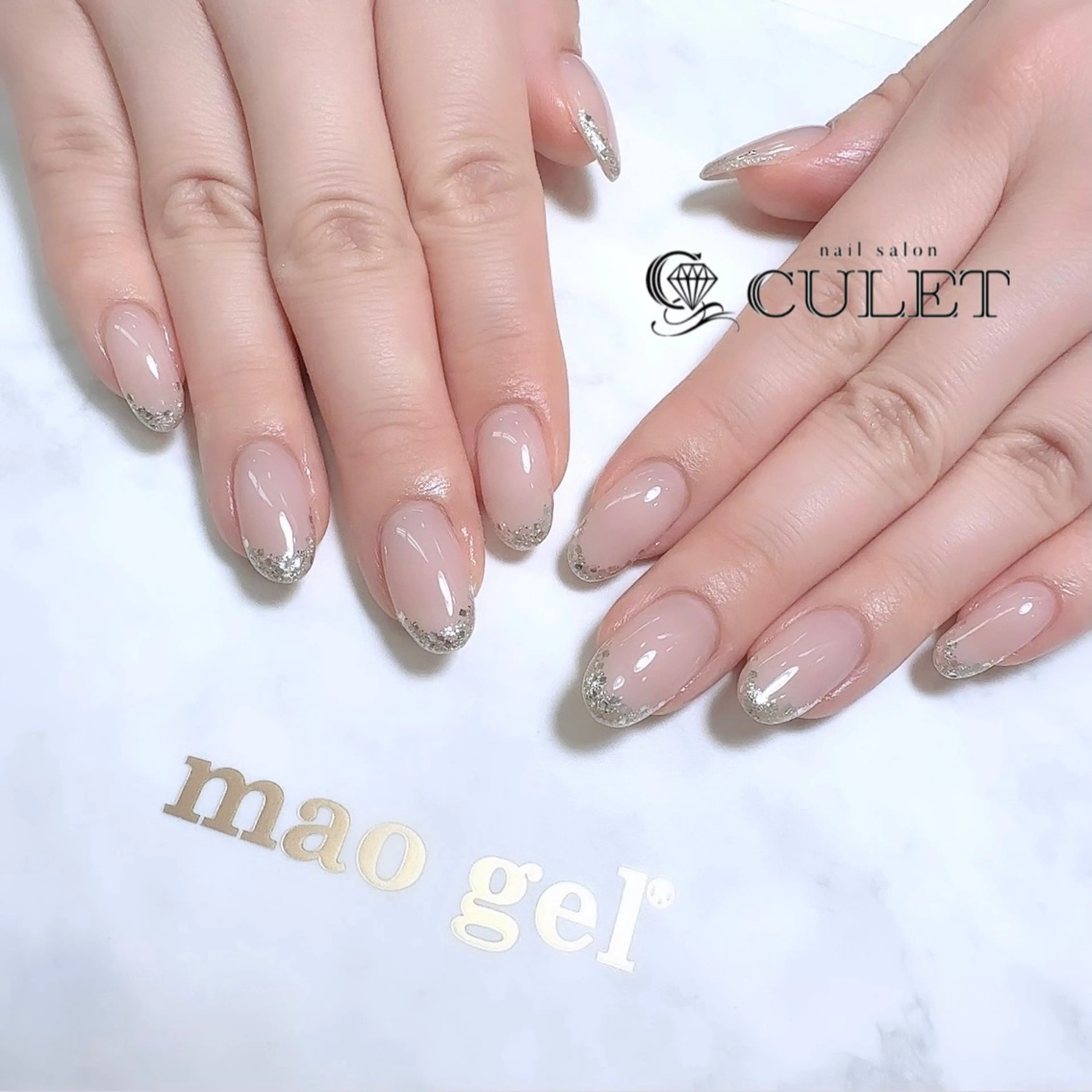 snsで話題！マオラメフレンチ♥️パラジェル変更＋￥500の写真