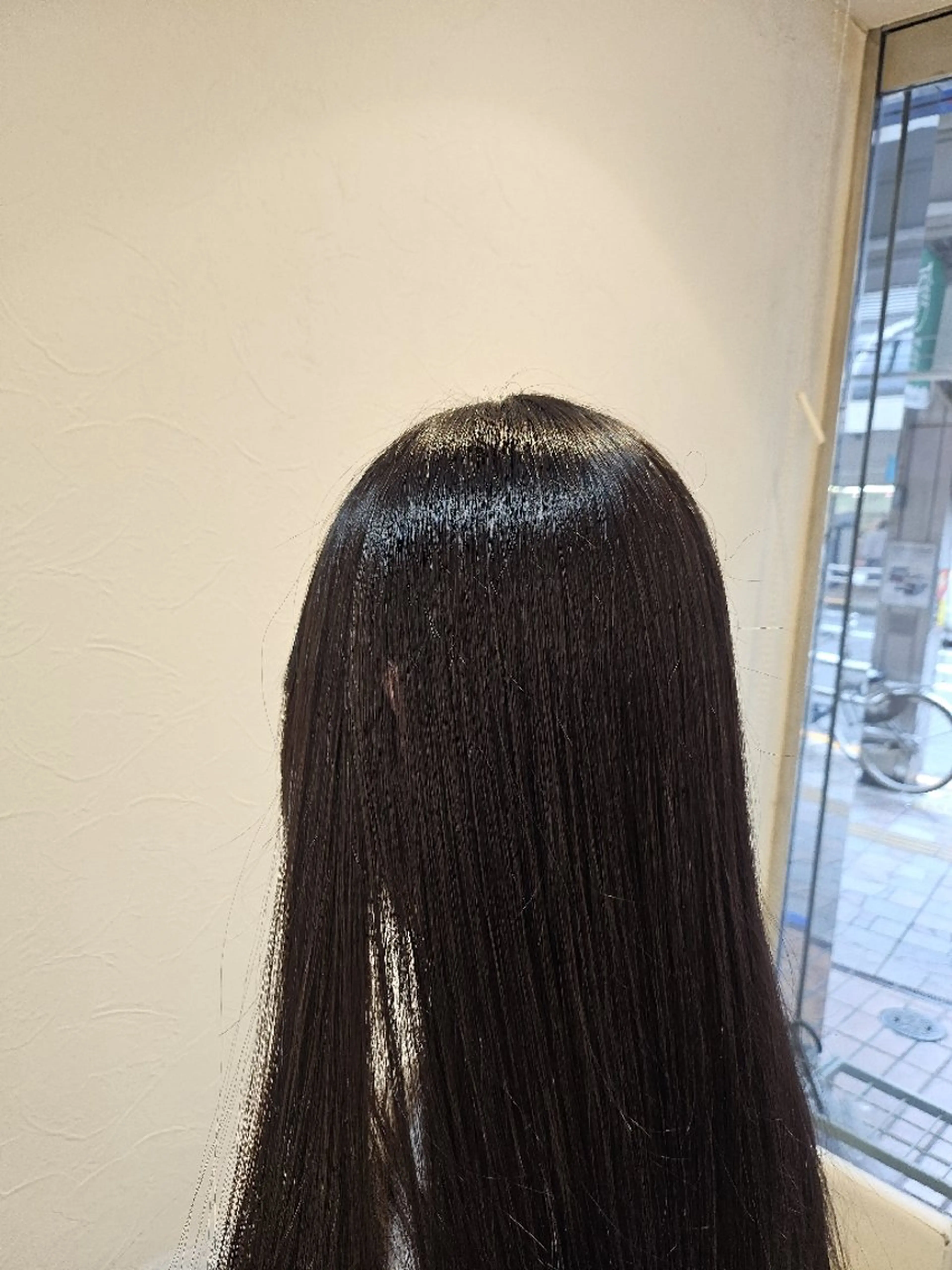 セミロング 縮毛矯正 樋口 捷のヘアスタイル