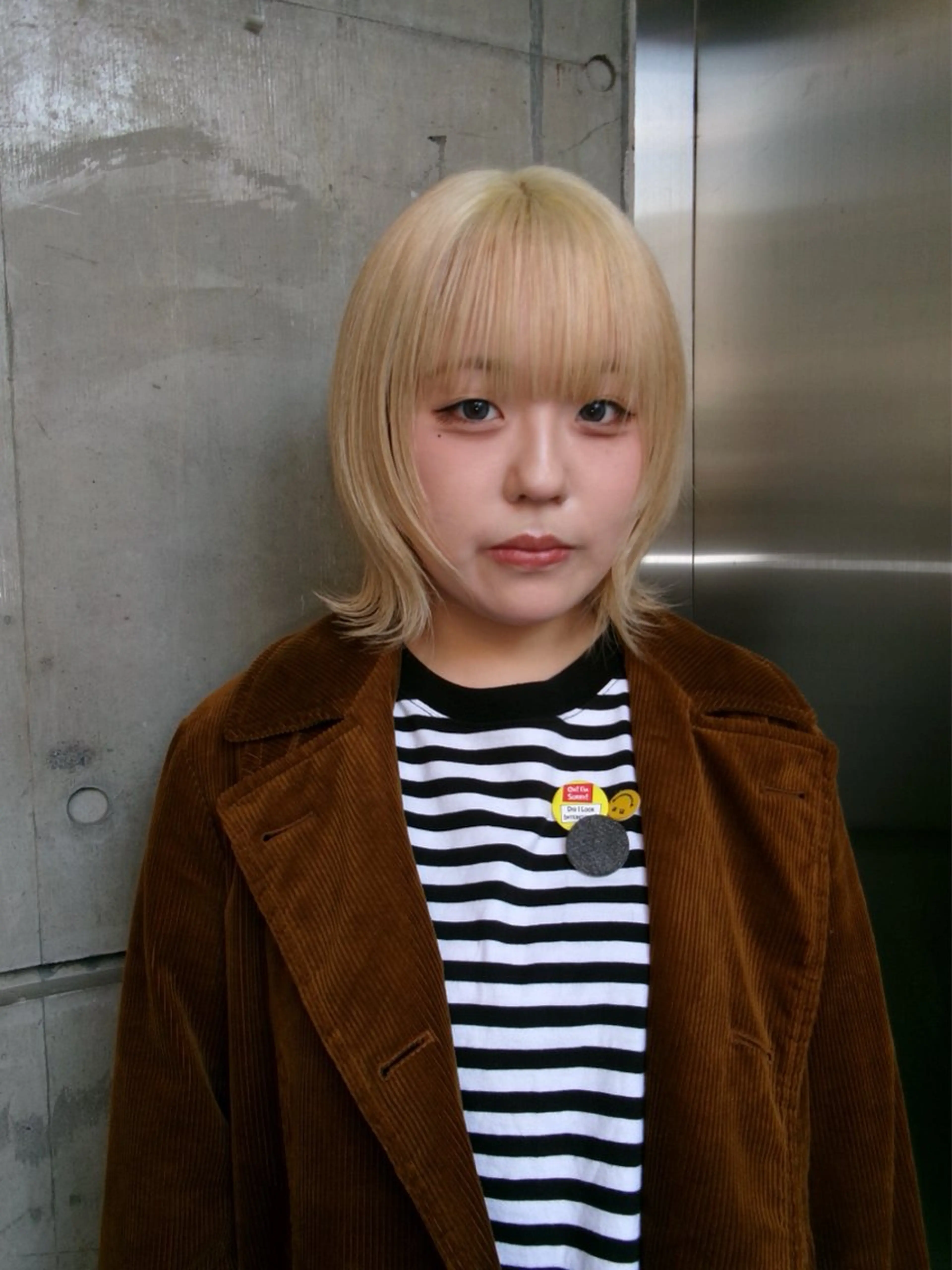 ショート ARISA︎ メンズハイトーンのヘアスタイル