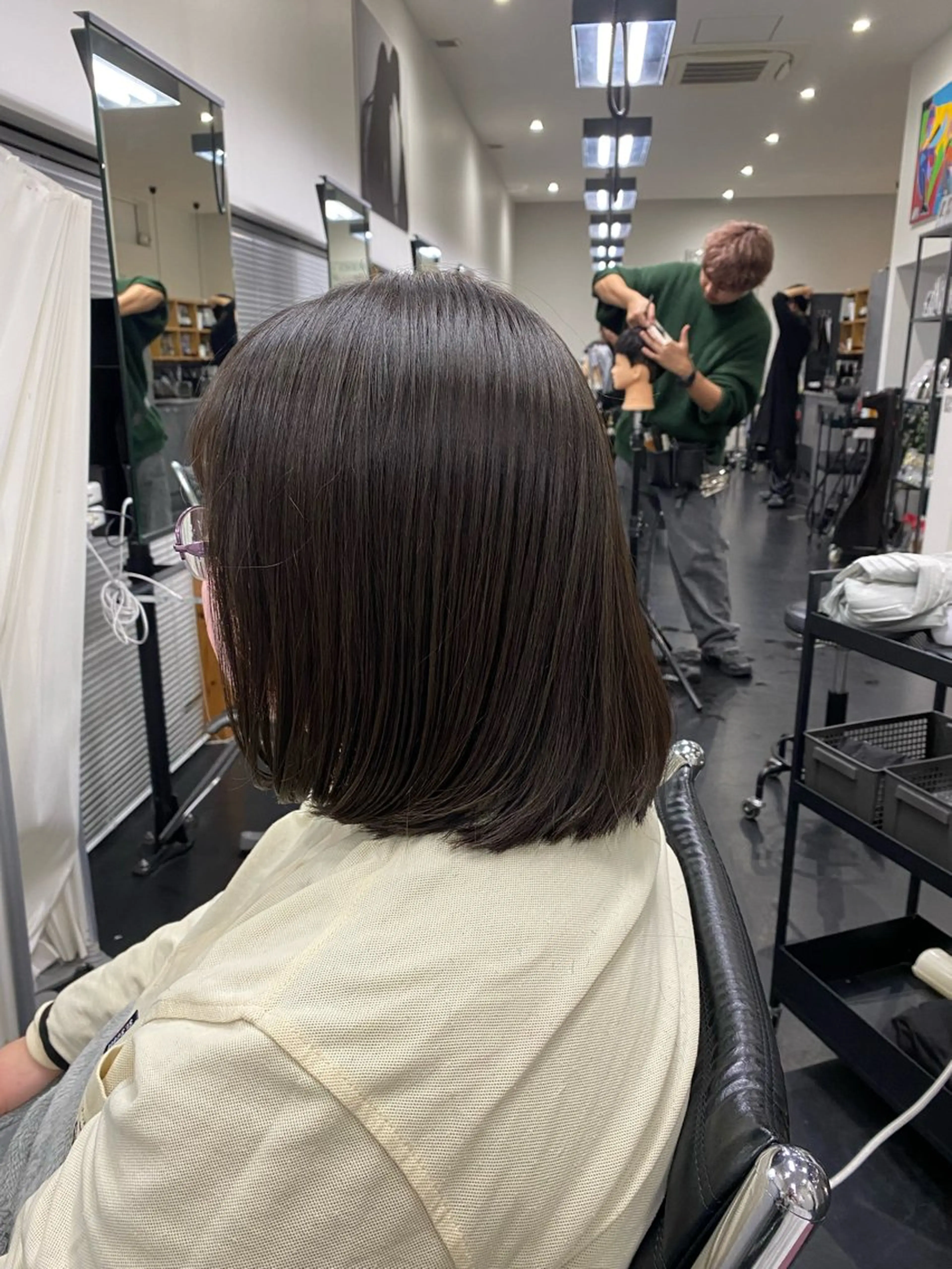 ミディアム 宇野 鈴花のヘアスタイル