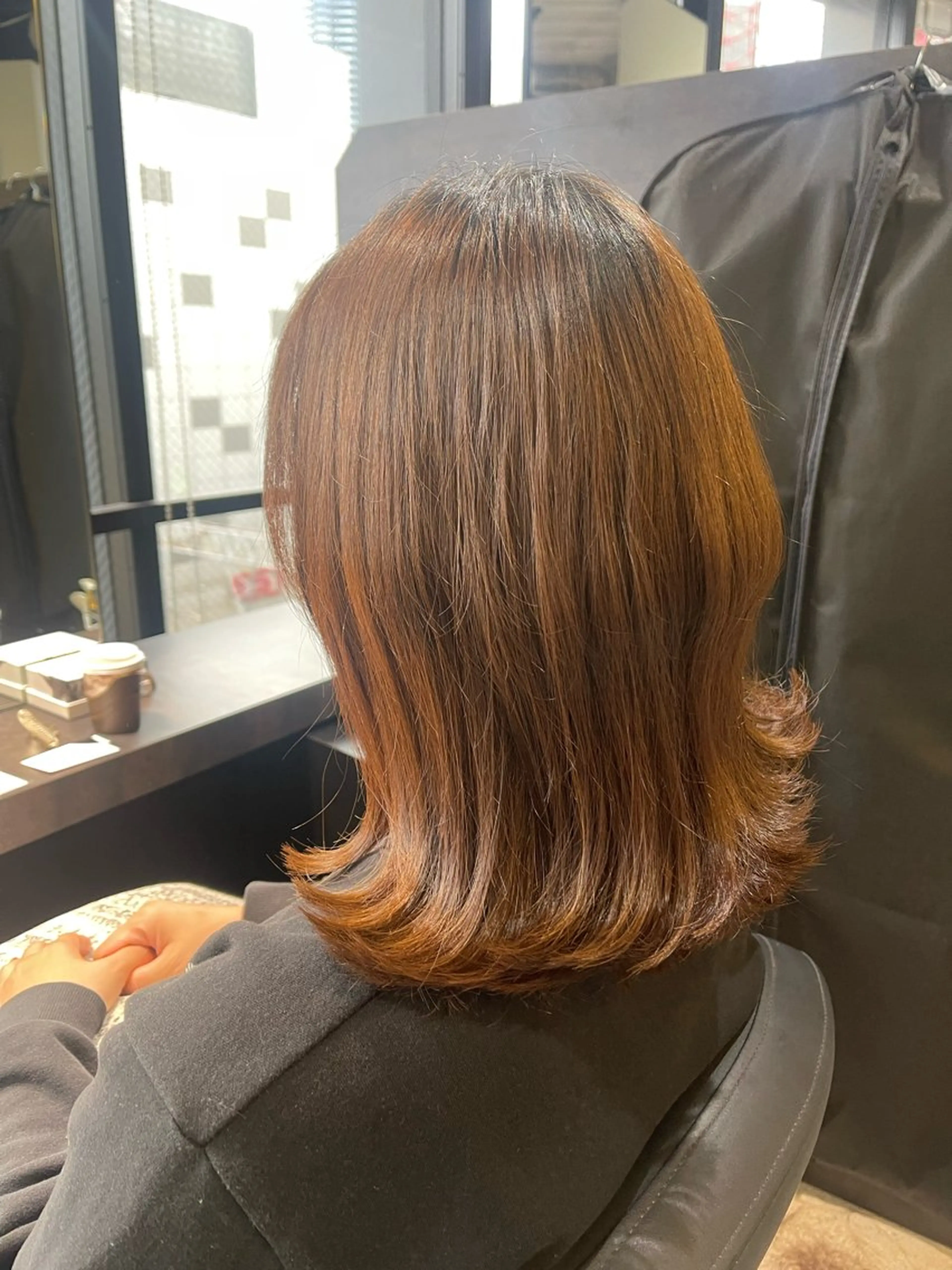 ミディアム レイヤーカット 似合わせカット 似合わせカット✂️ 🥀Ayane🥀のヘアスタイル