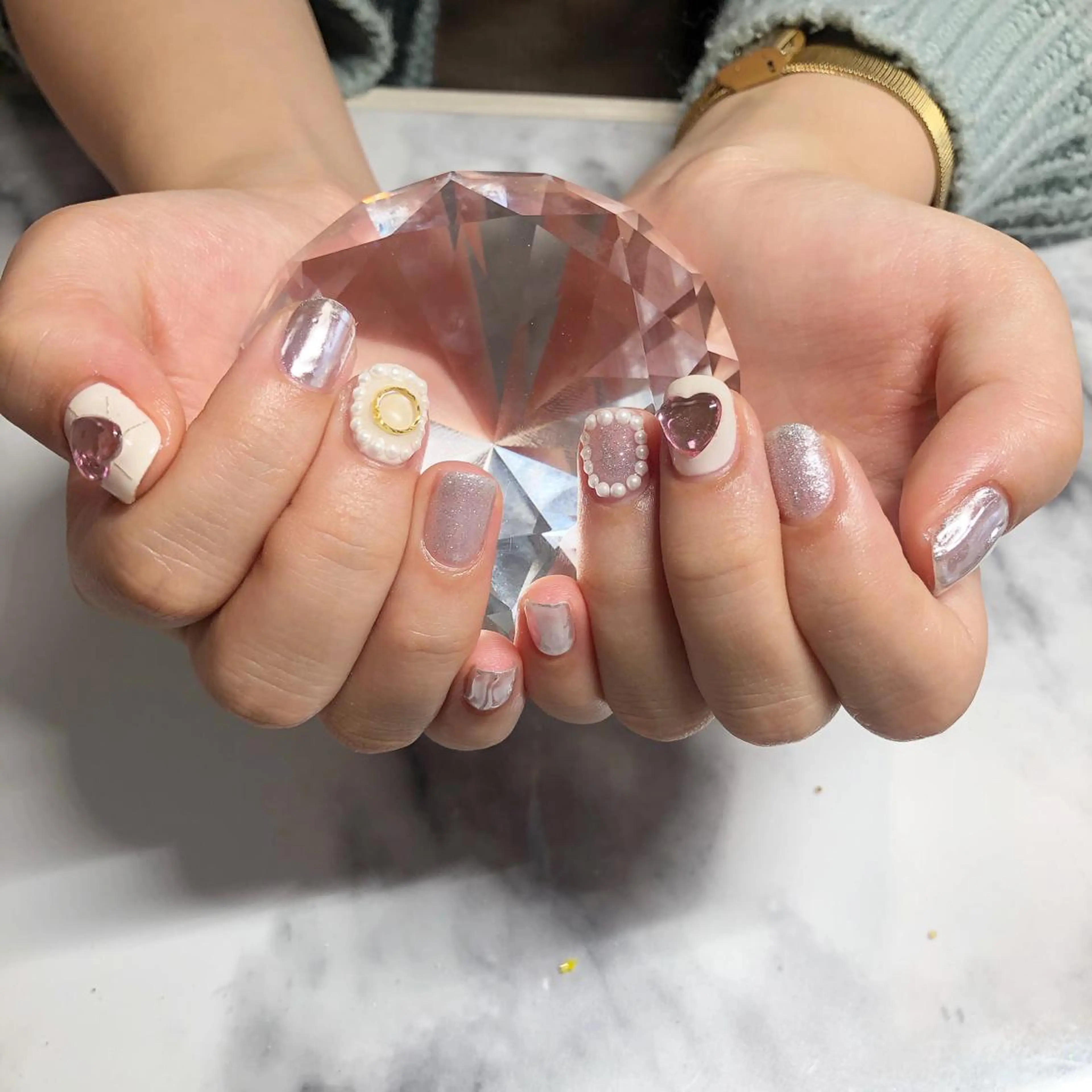 ネイル I pinknail 韓国風·持ち込み専門のネイルデザイン