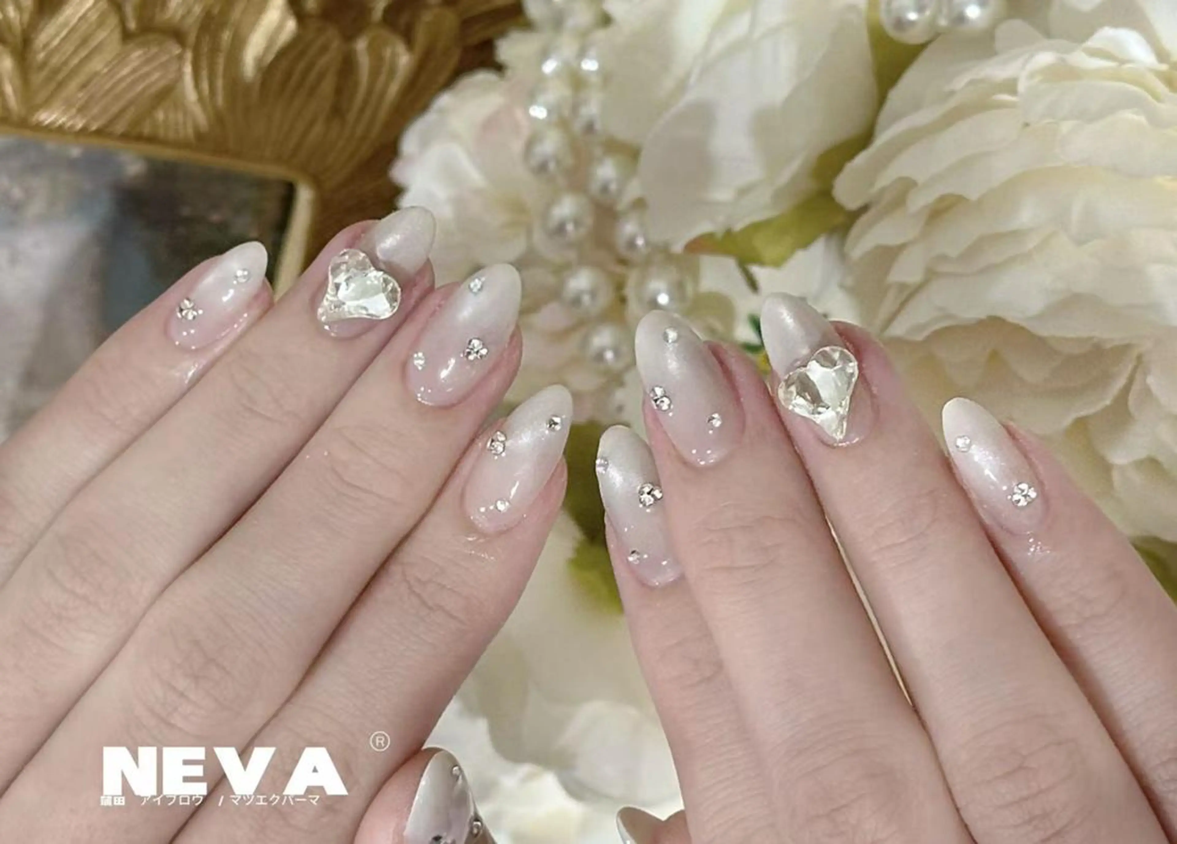 ネイル ハンドネイル ハンドケア 🤍蒲田NEVA ネイル&パーマ🪽のネイルデザイン