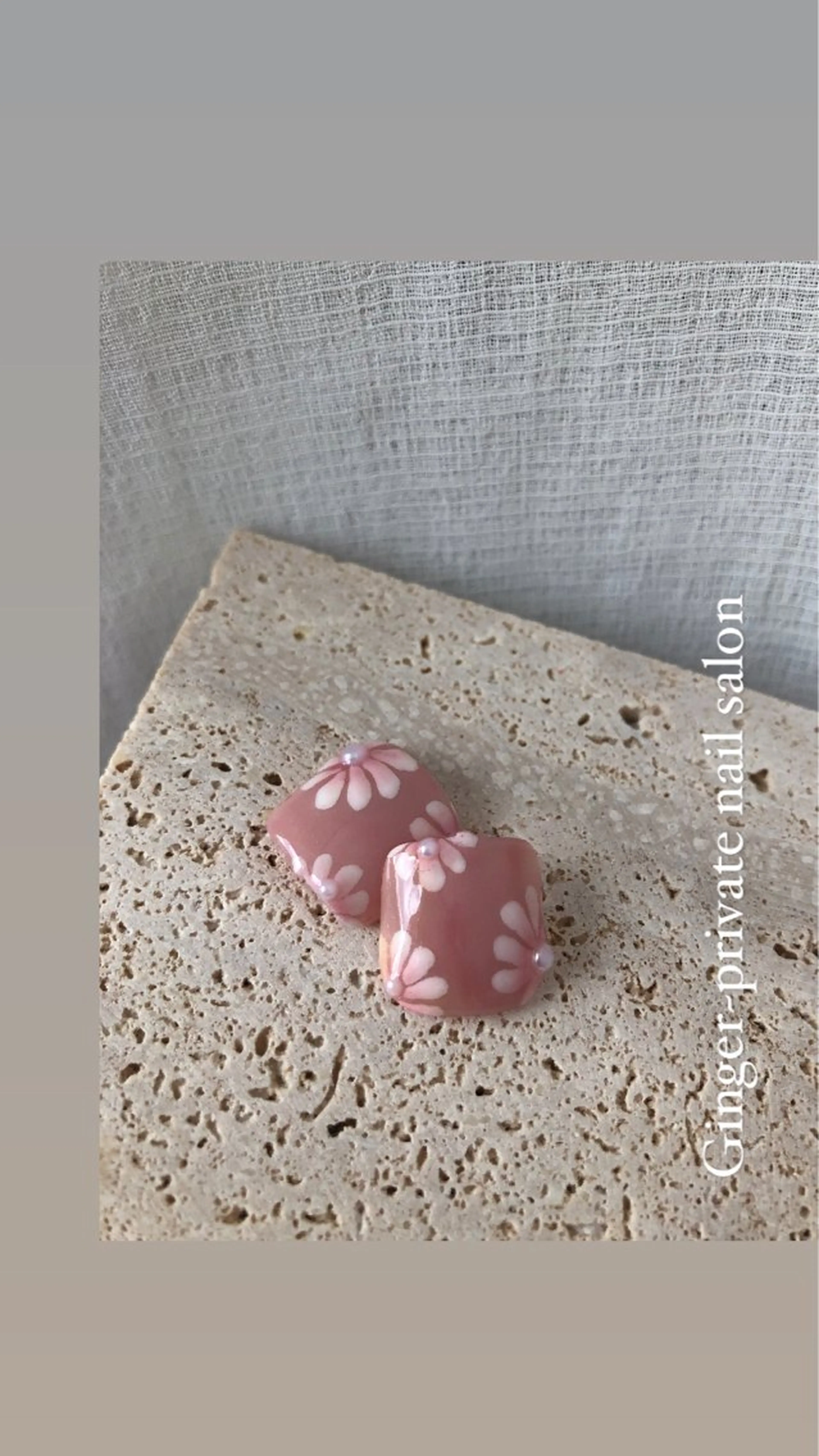 ネイル フットネイル グラデーション ニュアンスネイル オフィスネイル GinGer nail salonのネイルデザイン