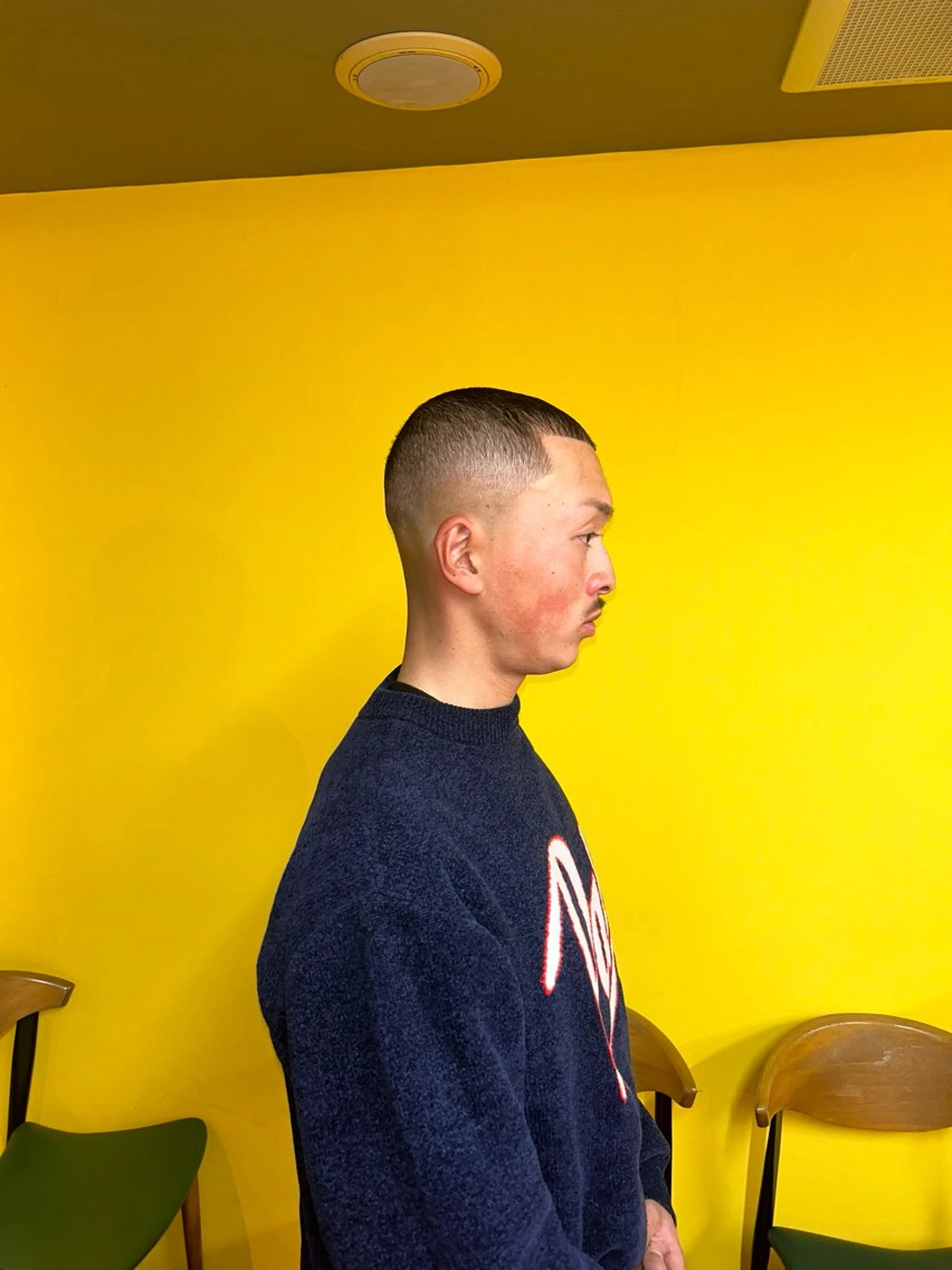 パーマ メンズ ブラケン 恵太　アンソニーのヘアスタイル