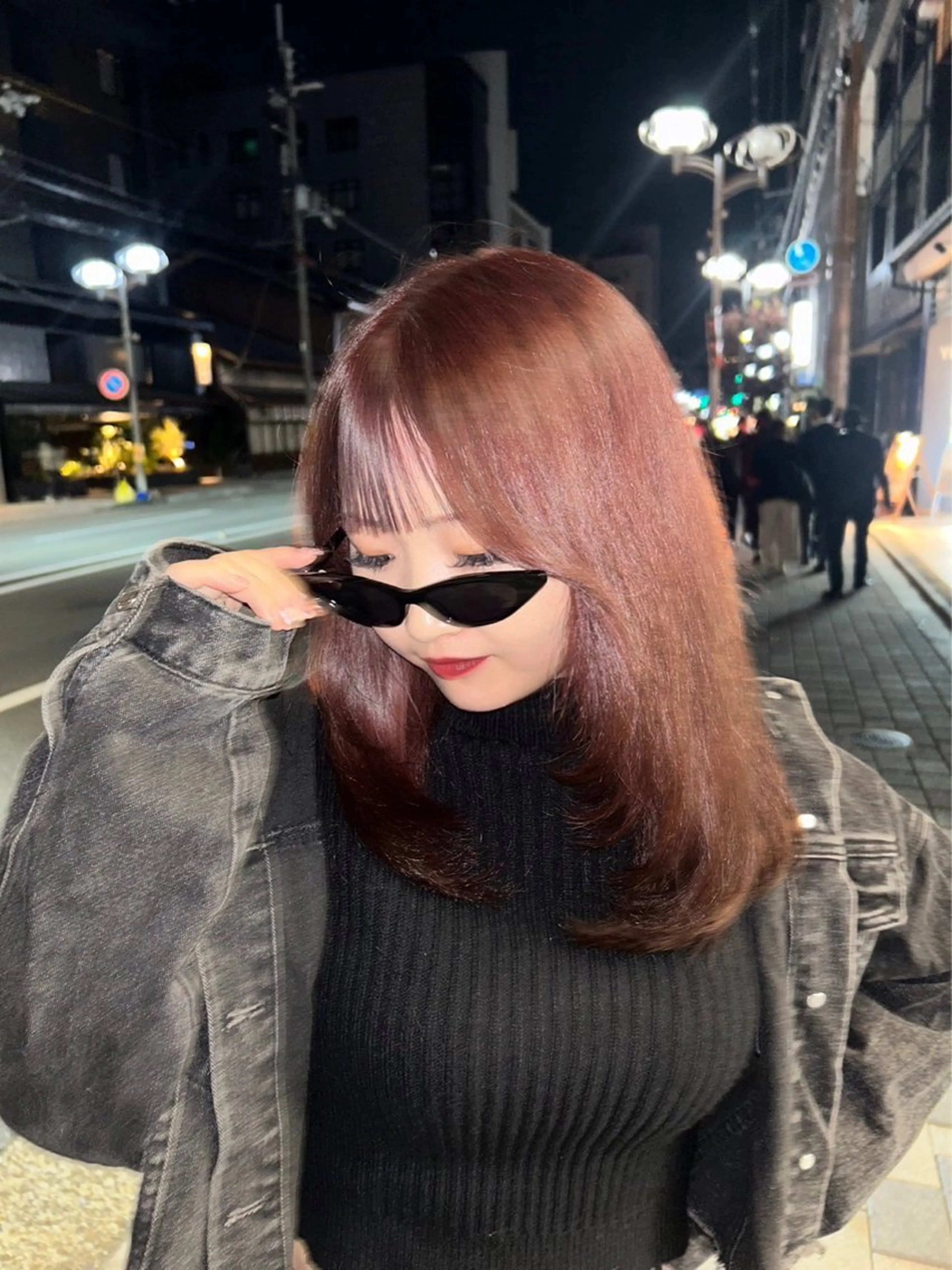 セミロング レイヤーカット 大人レイヤー/艶美髪 🇺🇸TOMONAのヘアスタイル